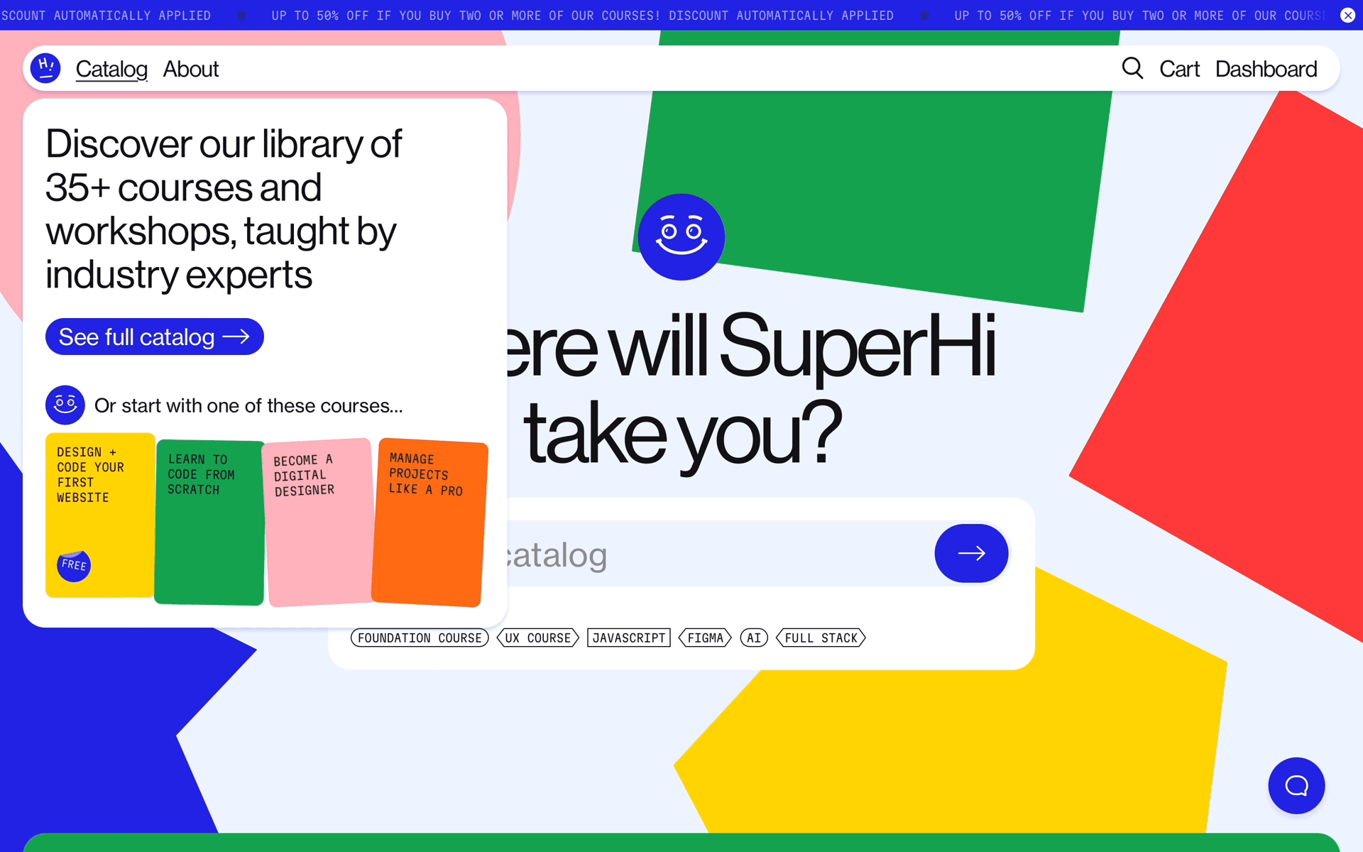 SuperHi Web Education interface screenshot 15