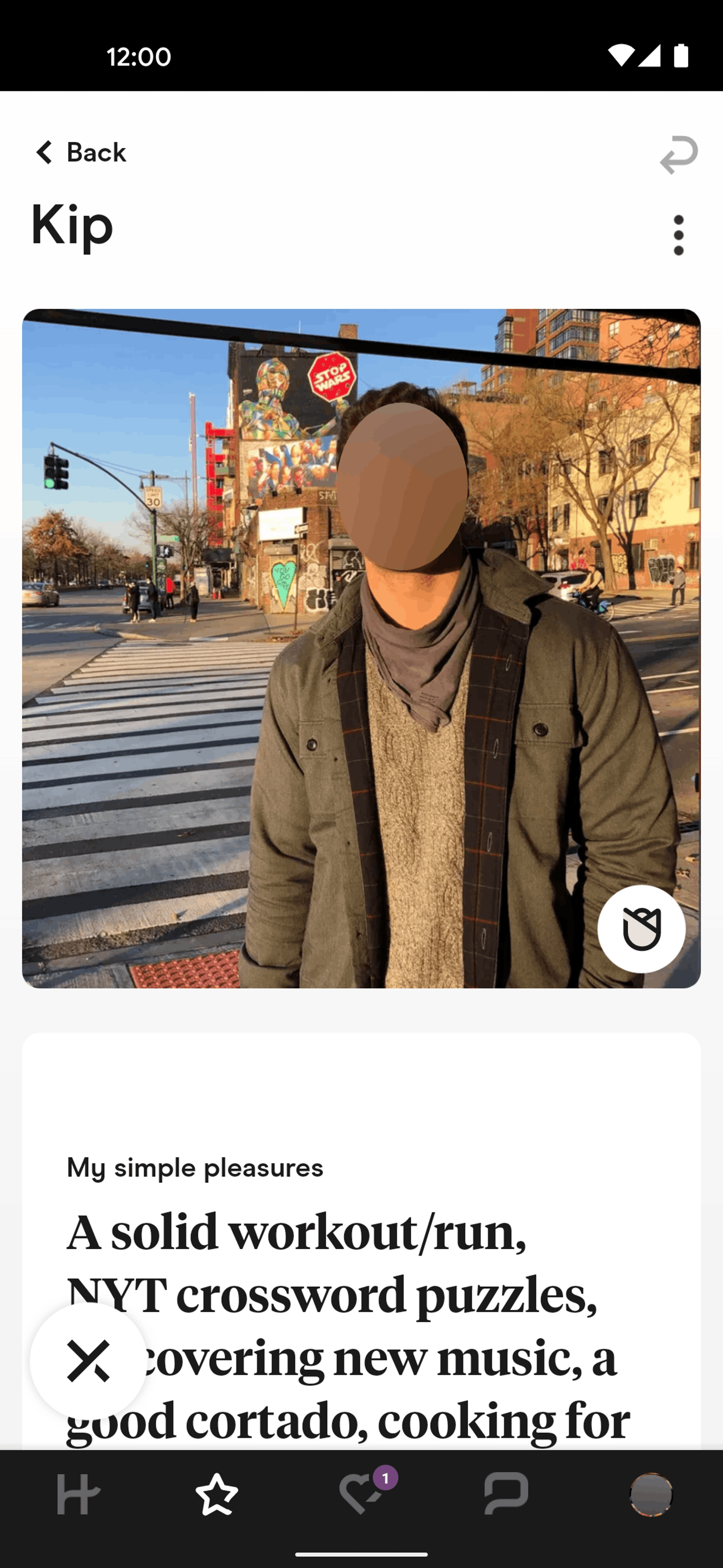 Hinge Android Lifestyle interface screenshot 7