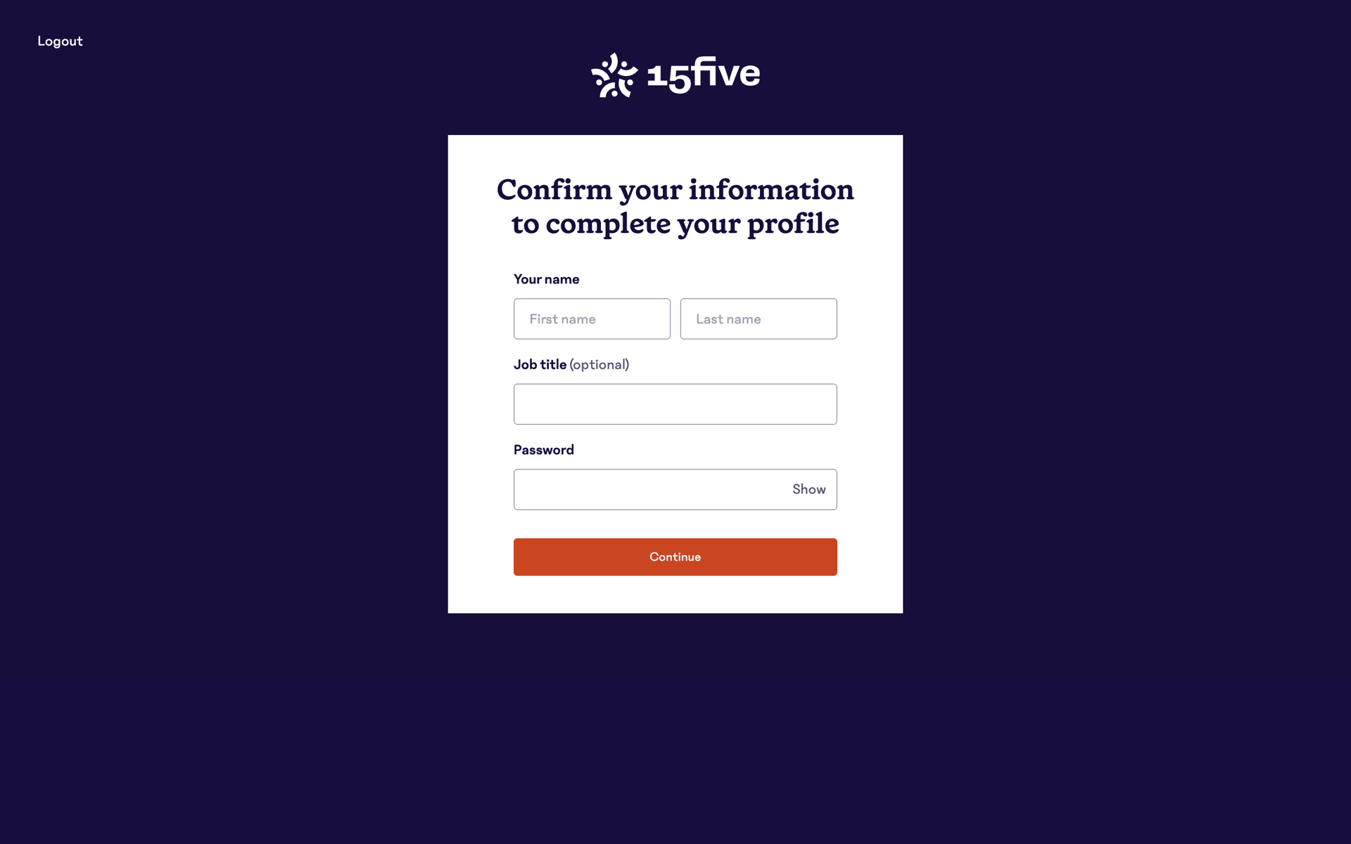 15Five Web Business interface screenshot 4