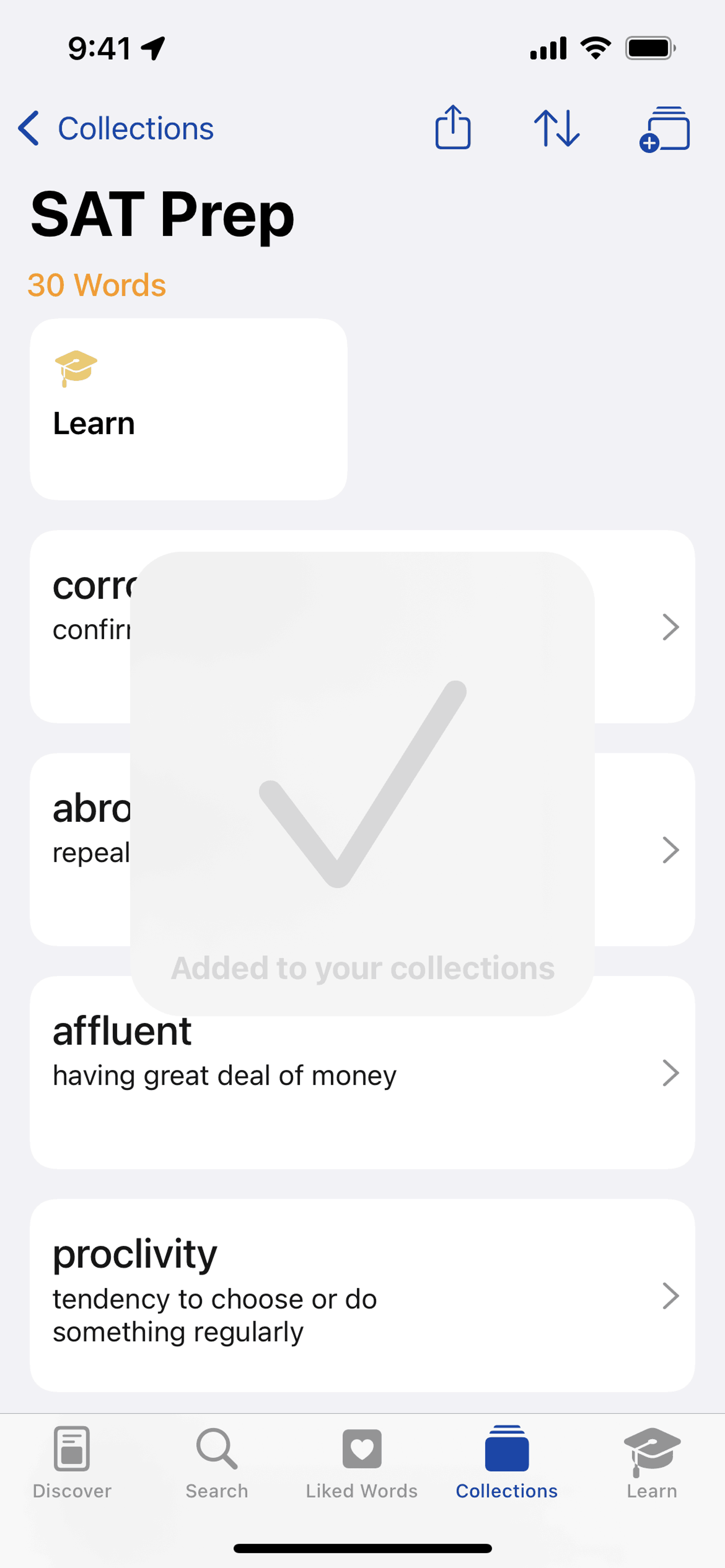 LookUp iOS Reference interface screenshot 22
