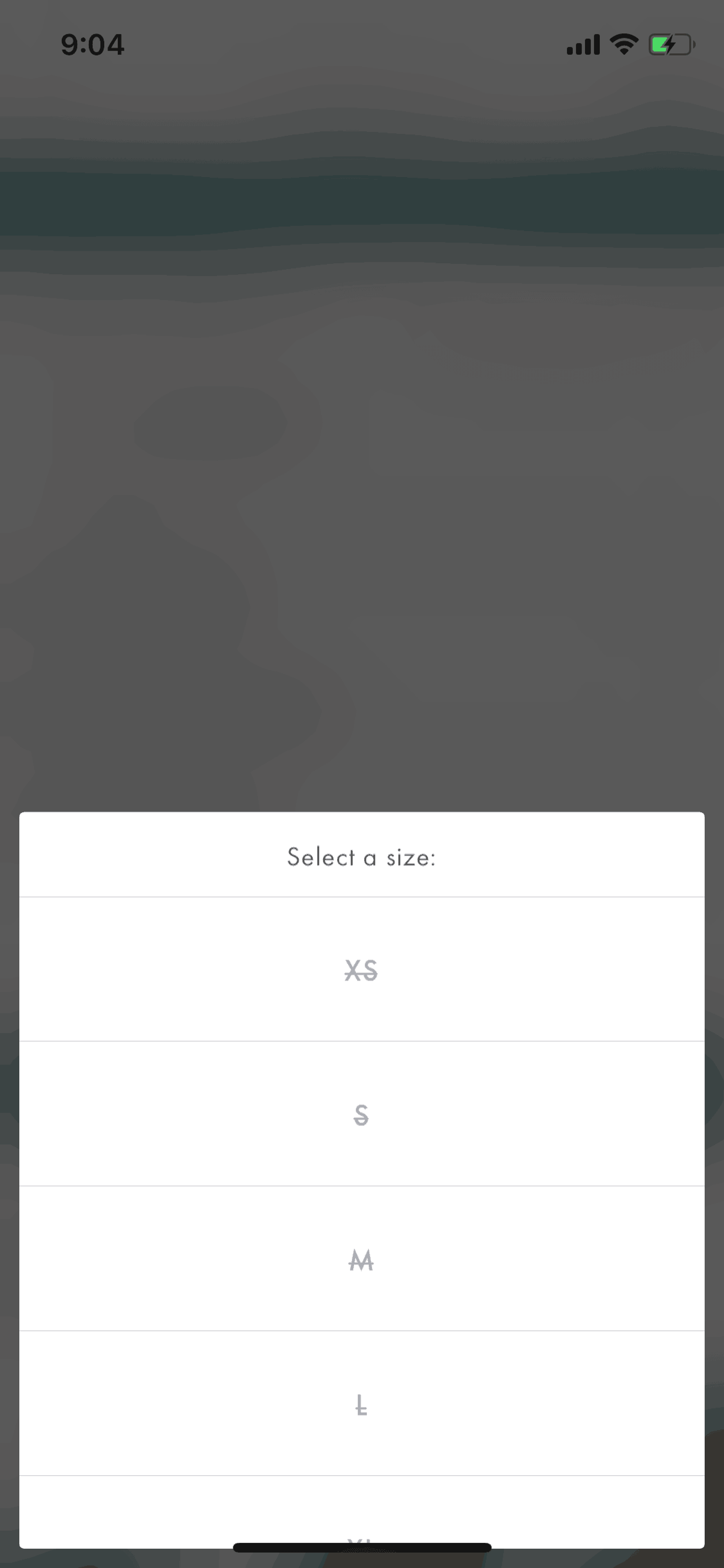Spring iOS Shopping interface screenshot 23