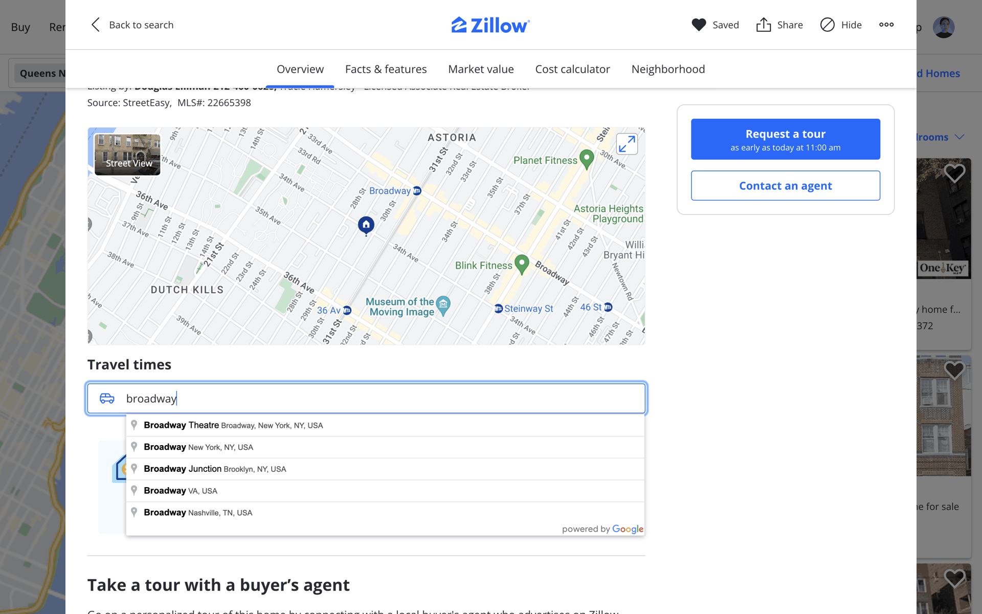 Zillow Web Real Estate interface screenshot 9