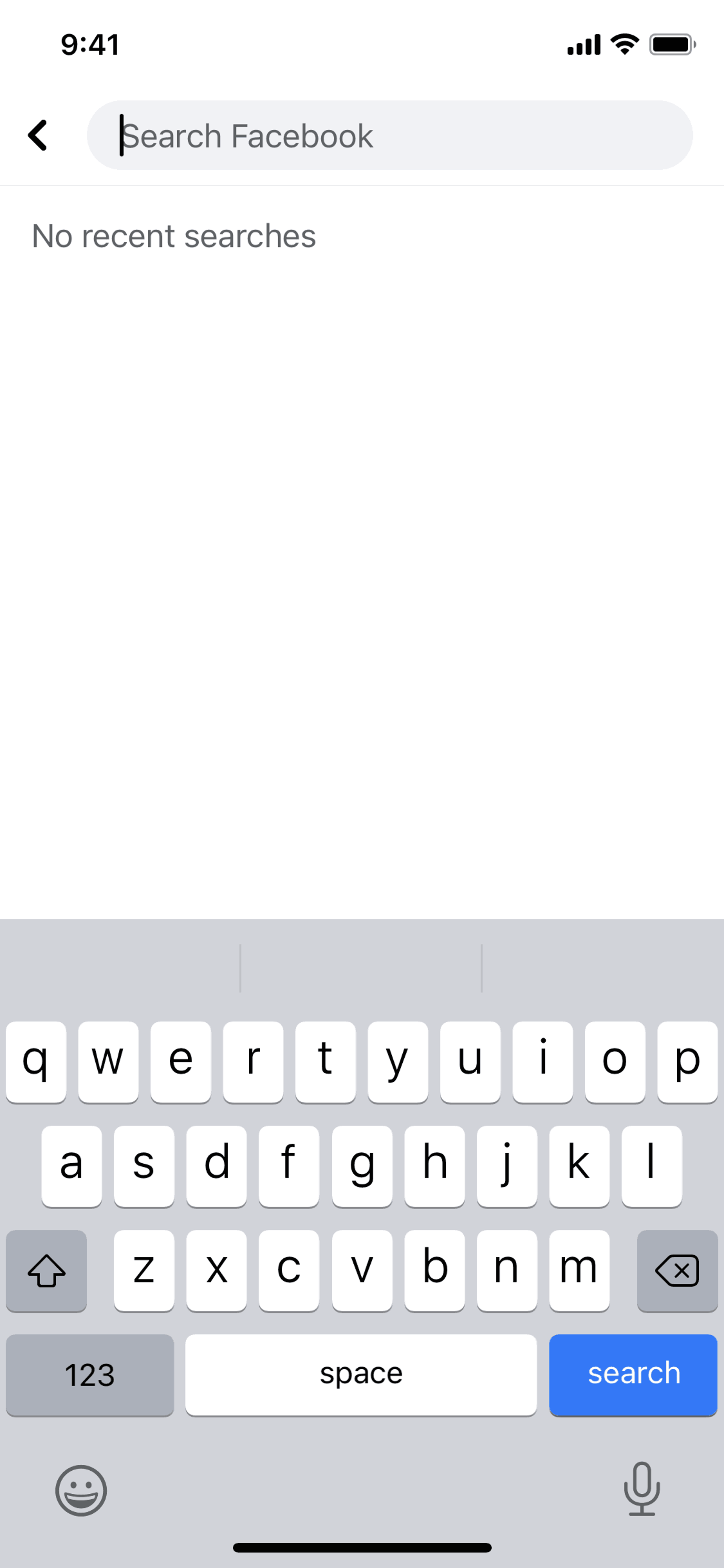 Facebook iOS Social Networking interface screenshot 9