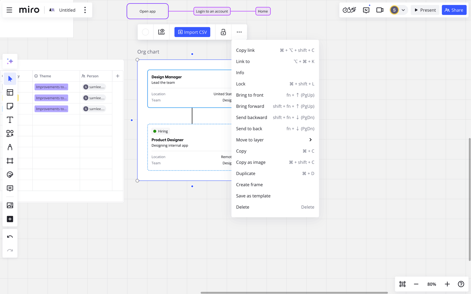 Miro Web Collaboration interface screenshot 21