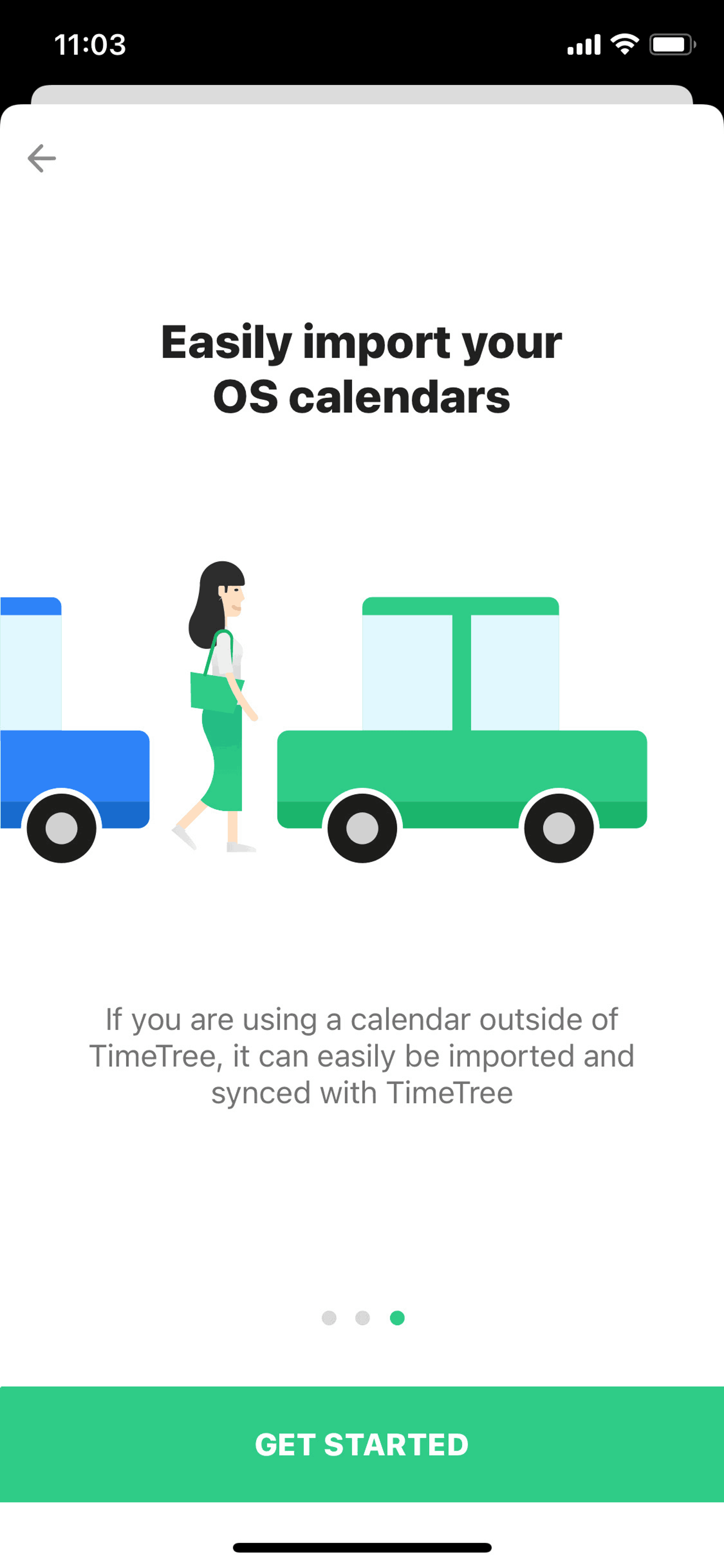 TimeTree iOS Productivity interface screenshot 13