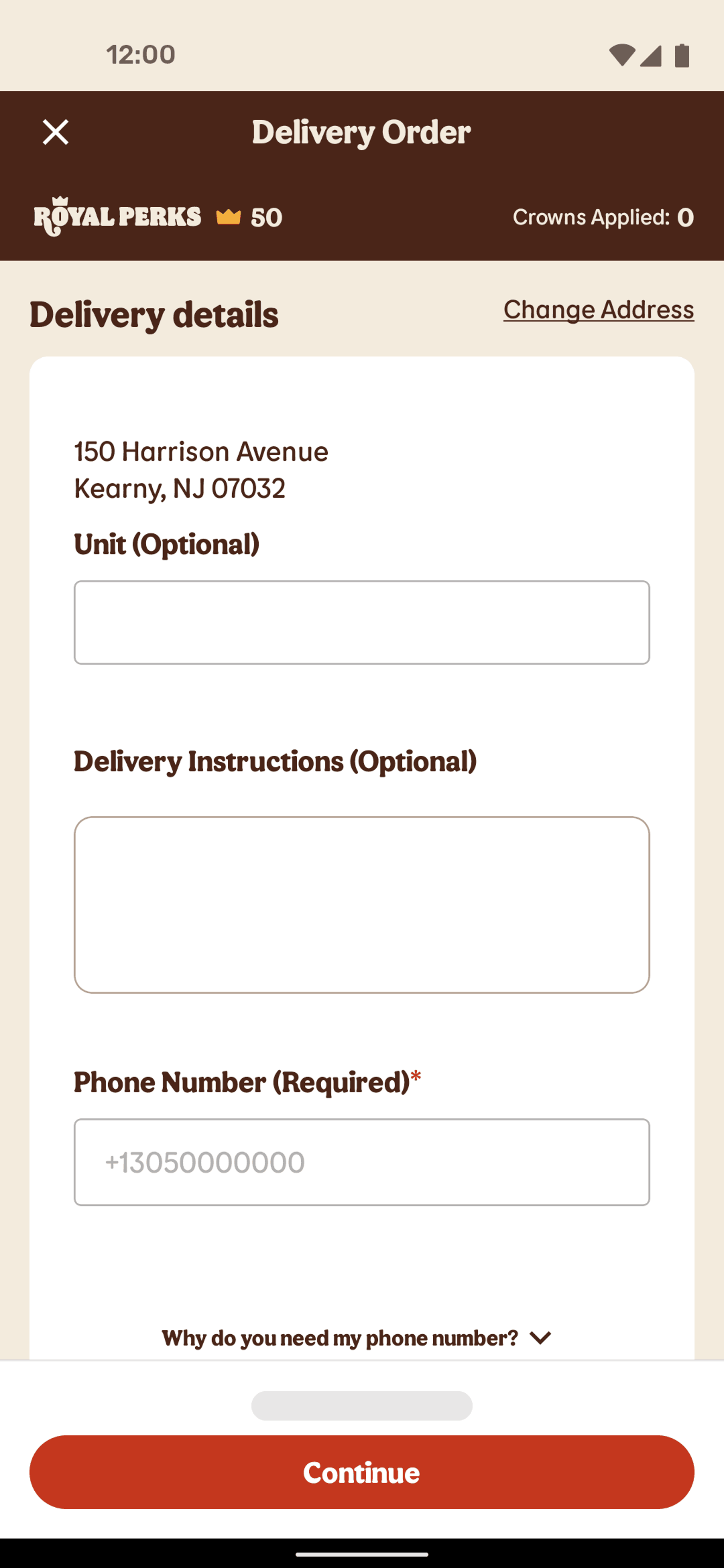 Burger King Android Food & Drink interface screenshot 5