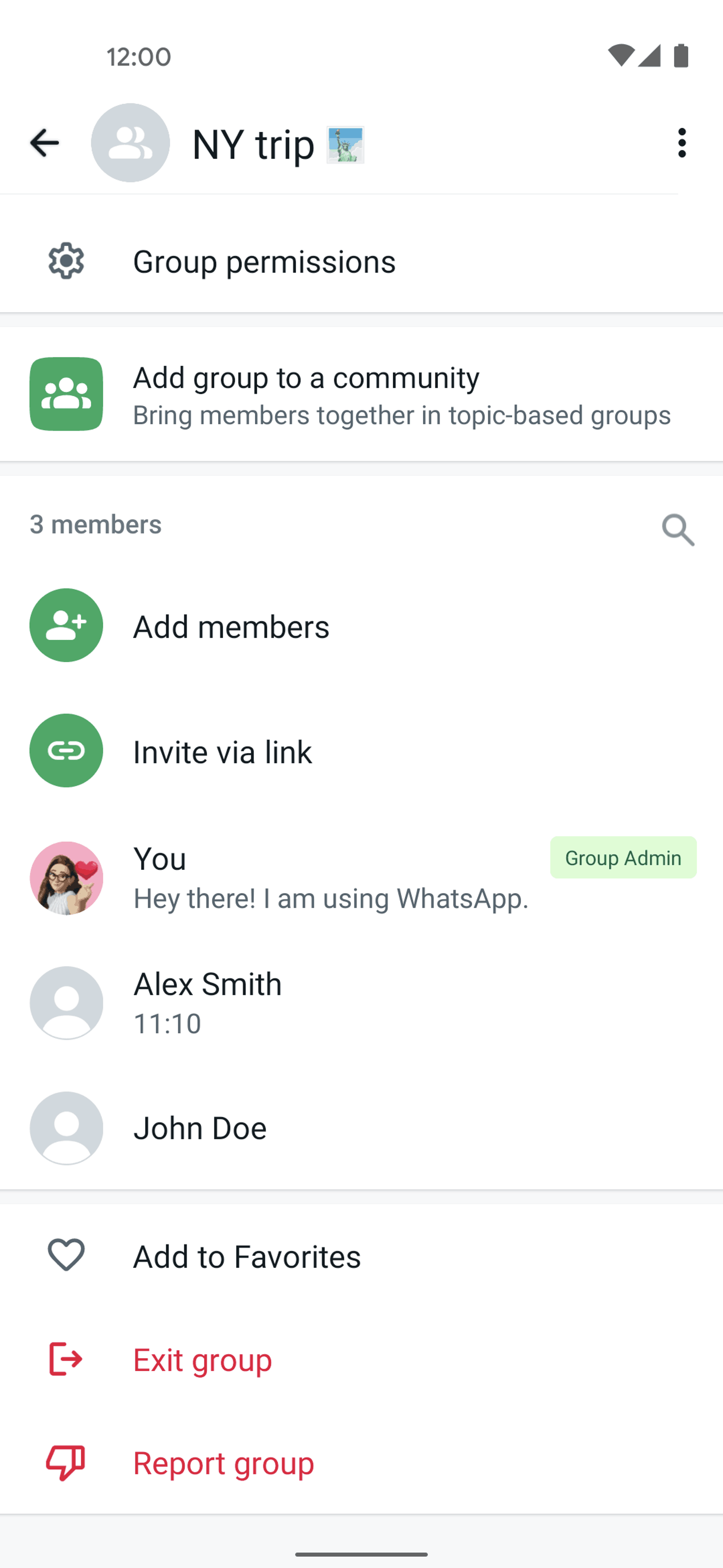 WhatsApp Android Social Networking interface screenshot 19