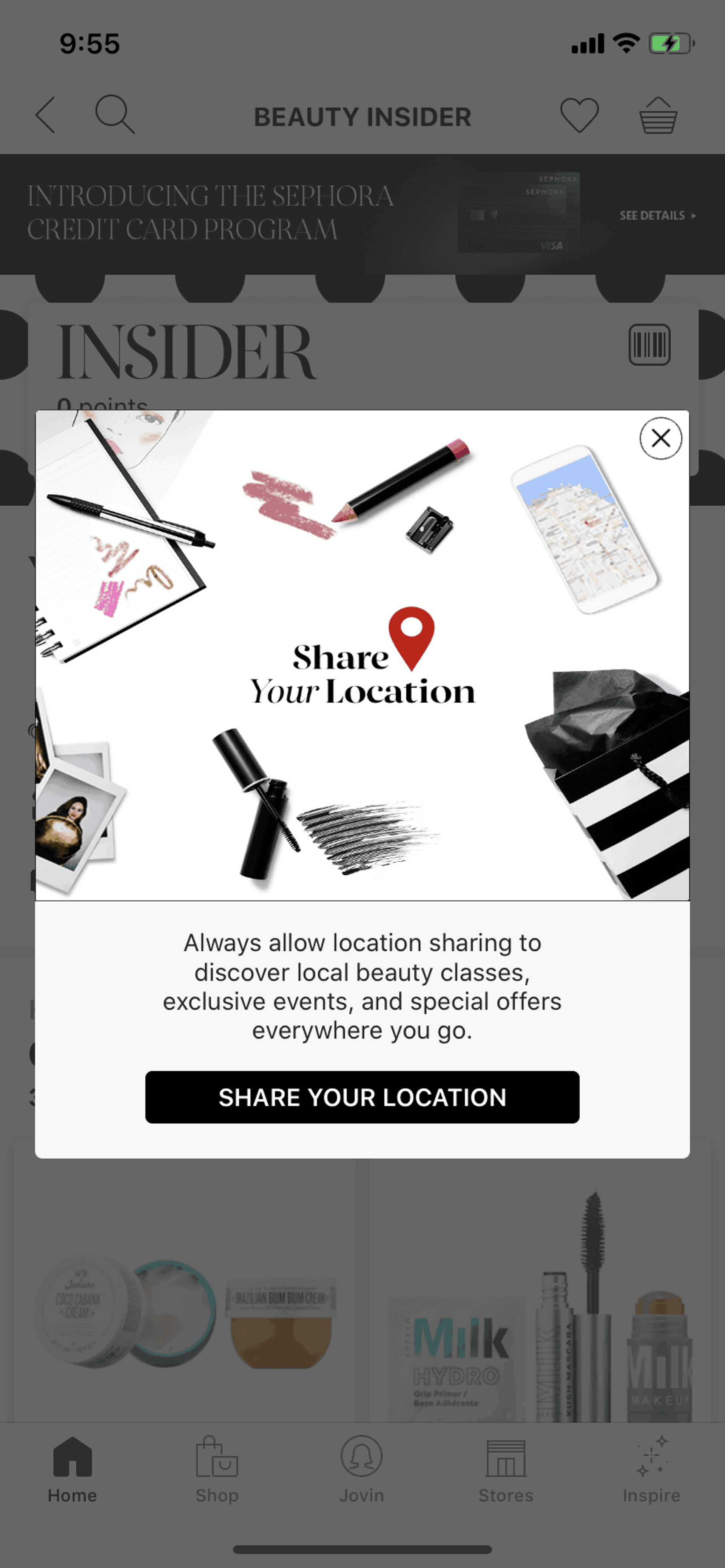Sephora iOS Shopping interface screenshot 15
