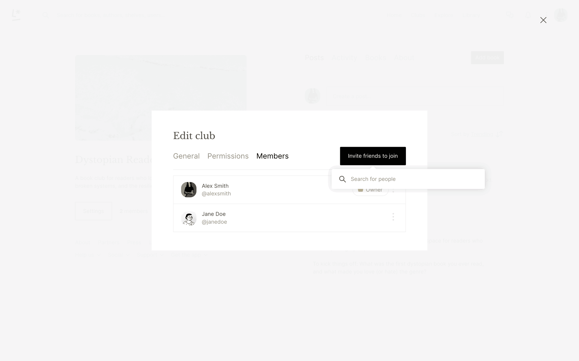 Literal Web Lifestyle interface screenshot 9
