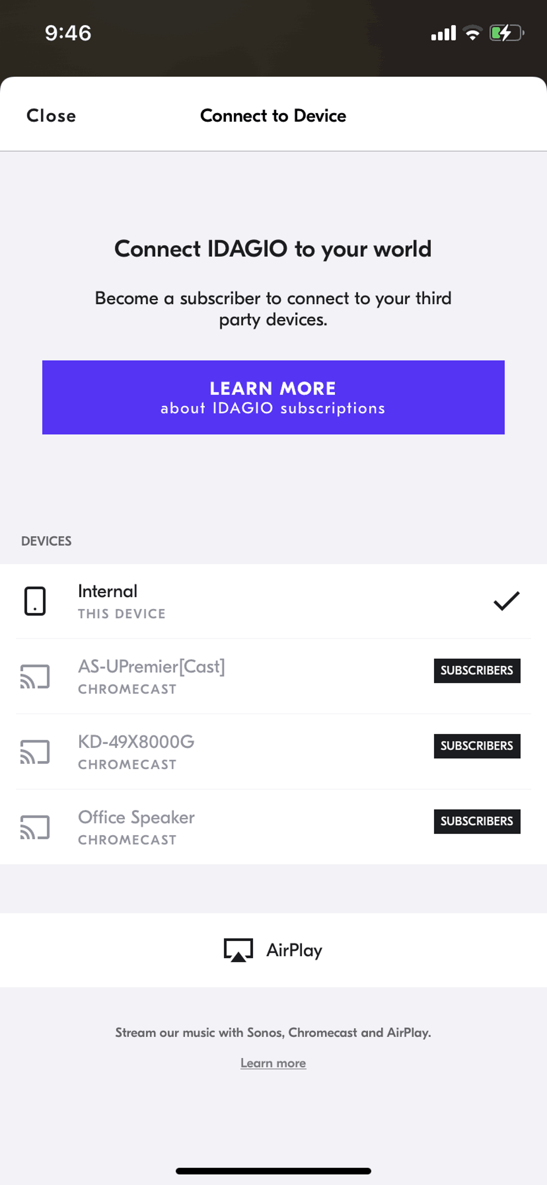 IDAGIO iOS Music & Audio interface screenshot 21