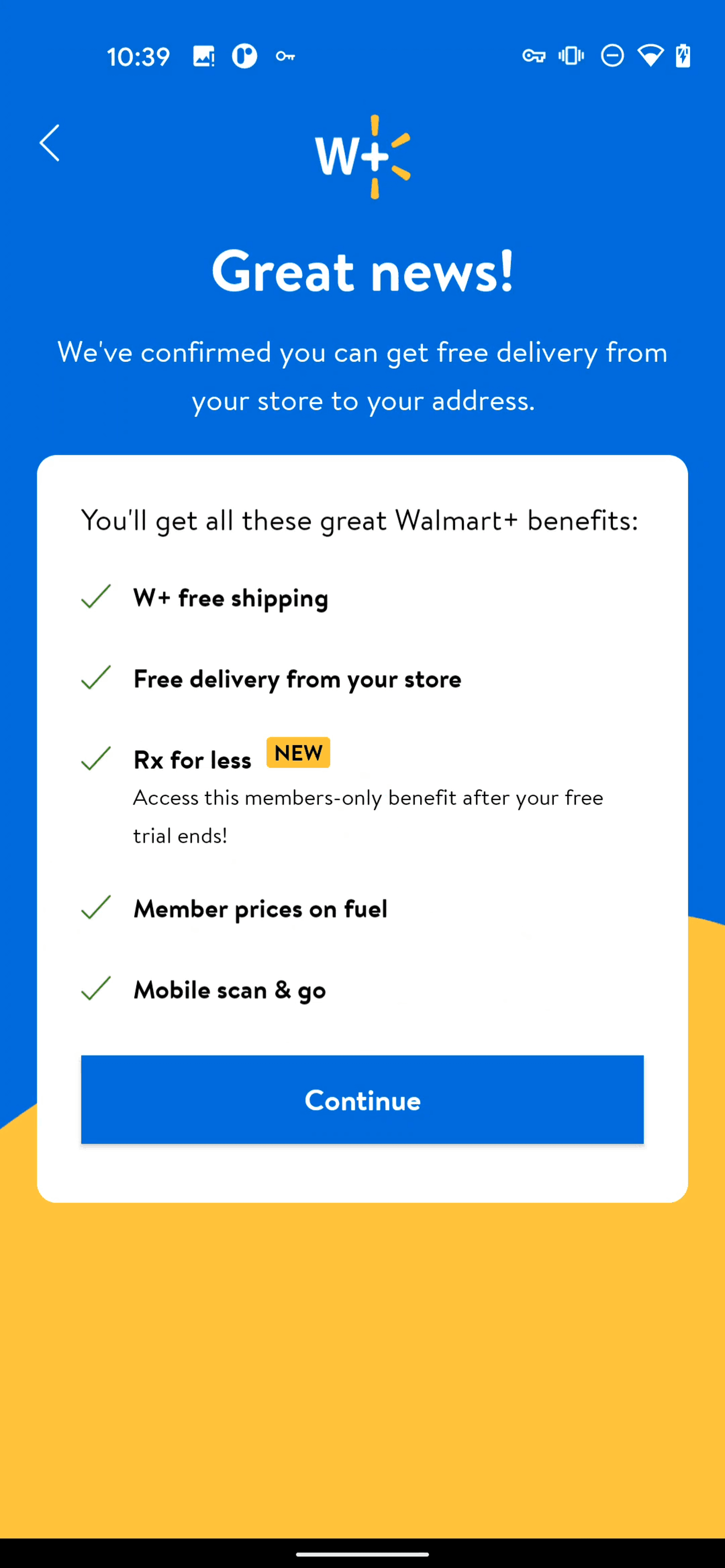 Walmart Android Shopping interface screenshot 22