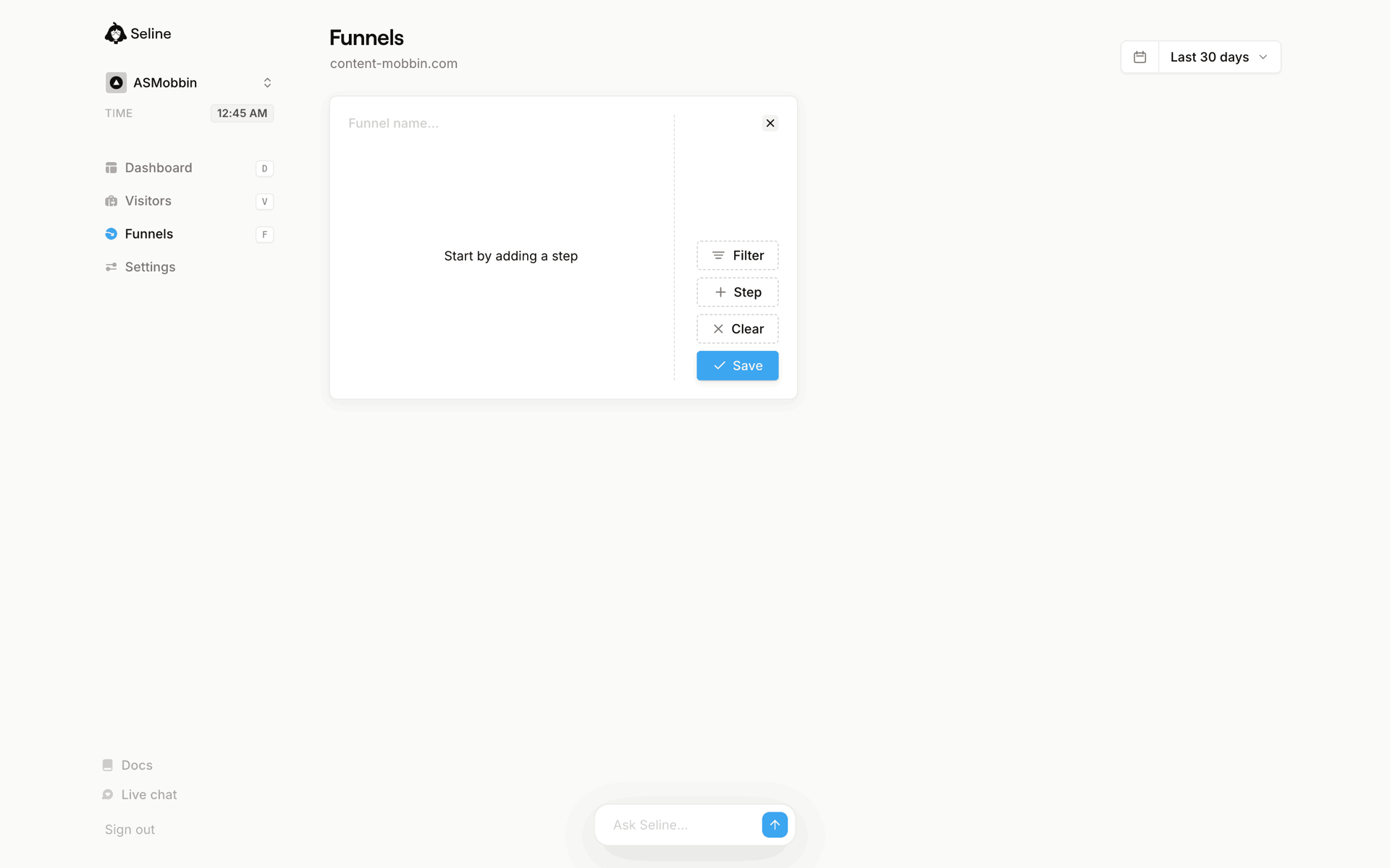 Seline Web Developer Tools interface screenshot 14