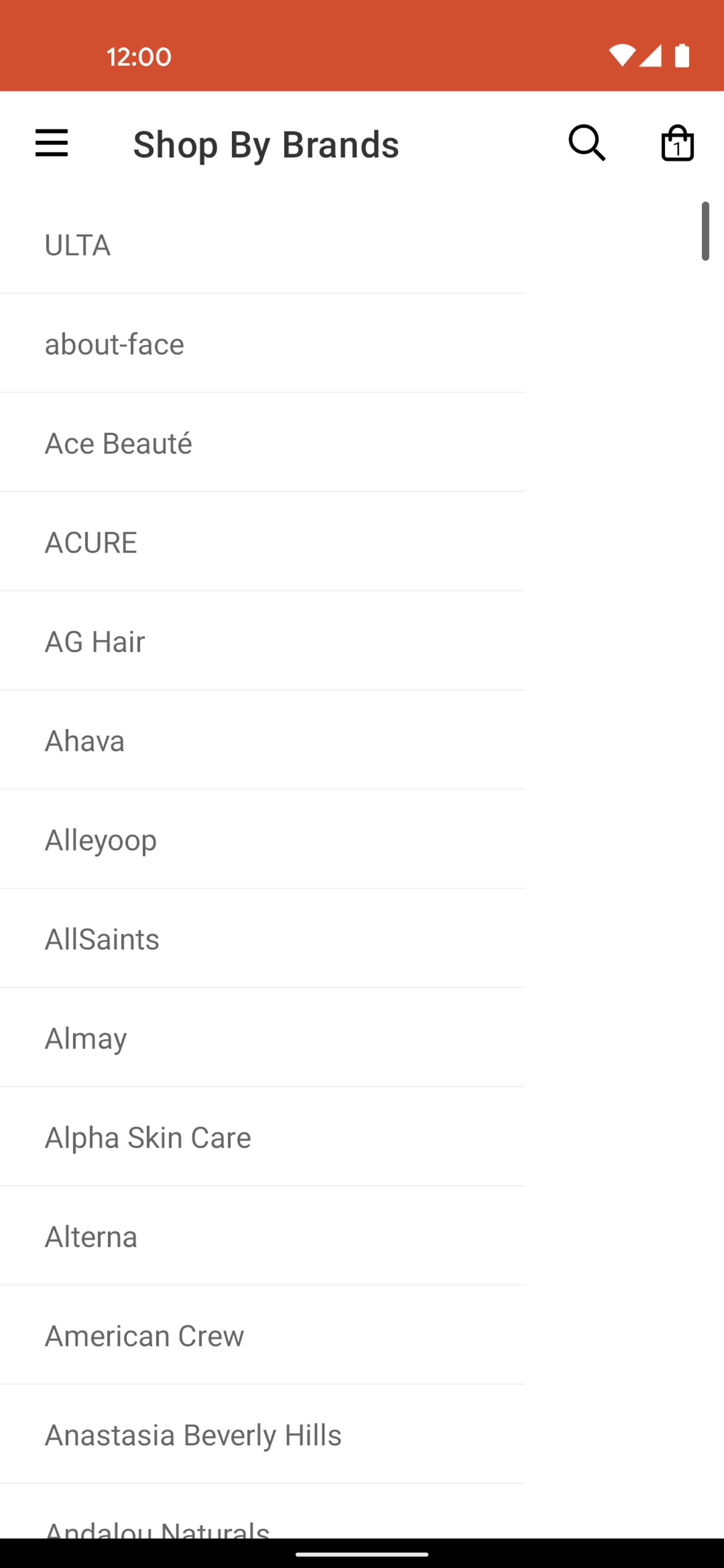 Ulta Beauty Android Shopping interface screenshot 19