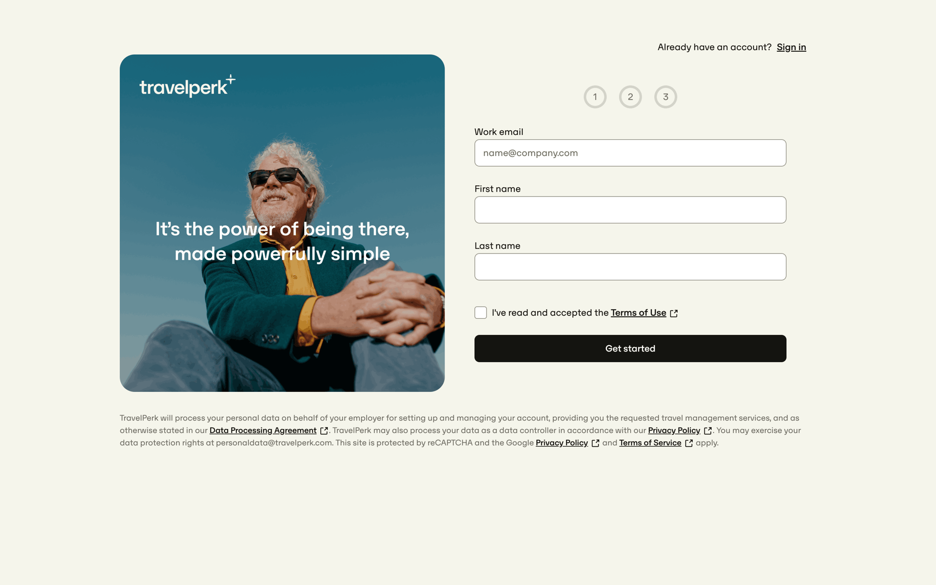 TravelPerk Web Travel & Transportation interface screenshot 3