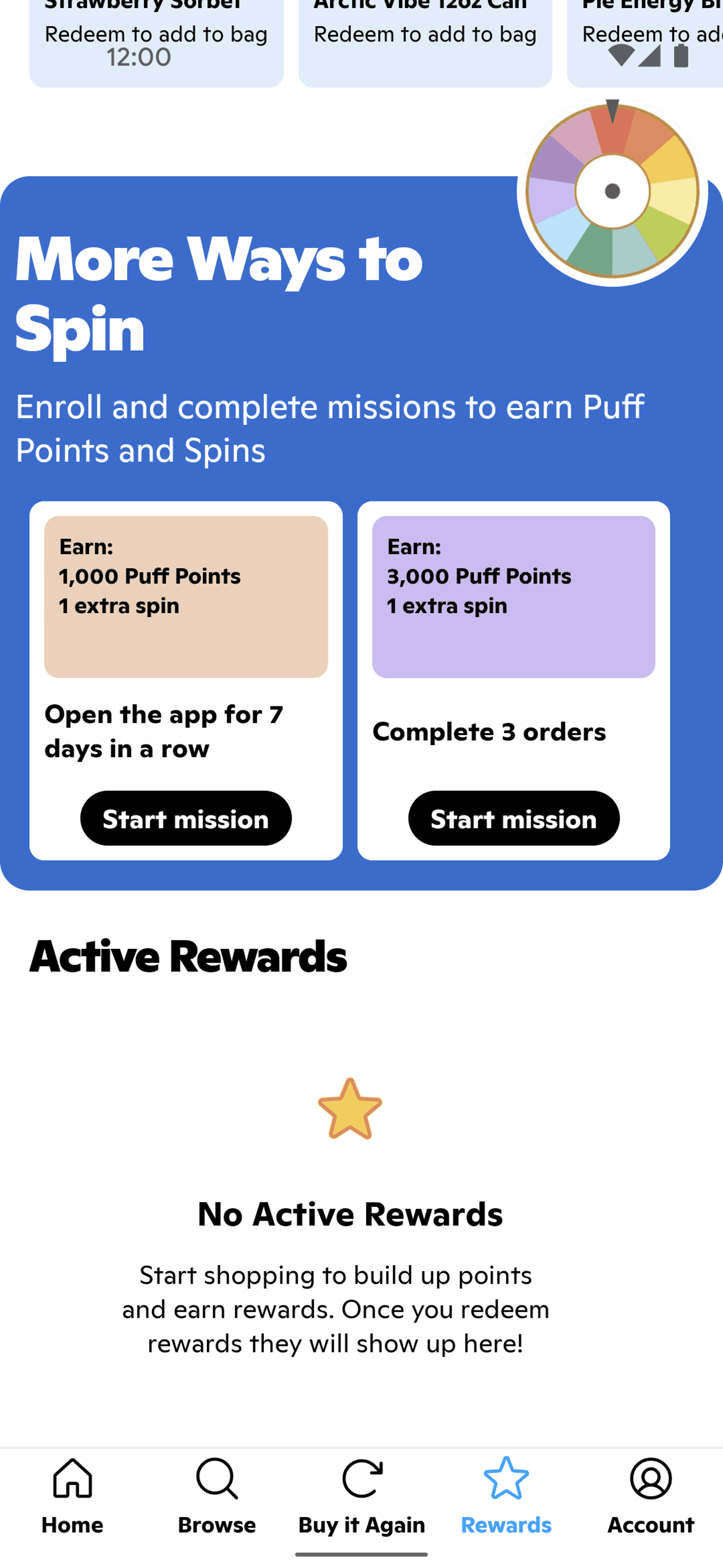 Gopuff Android Food & Drink interface screenshot 2