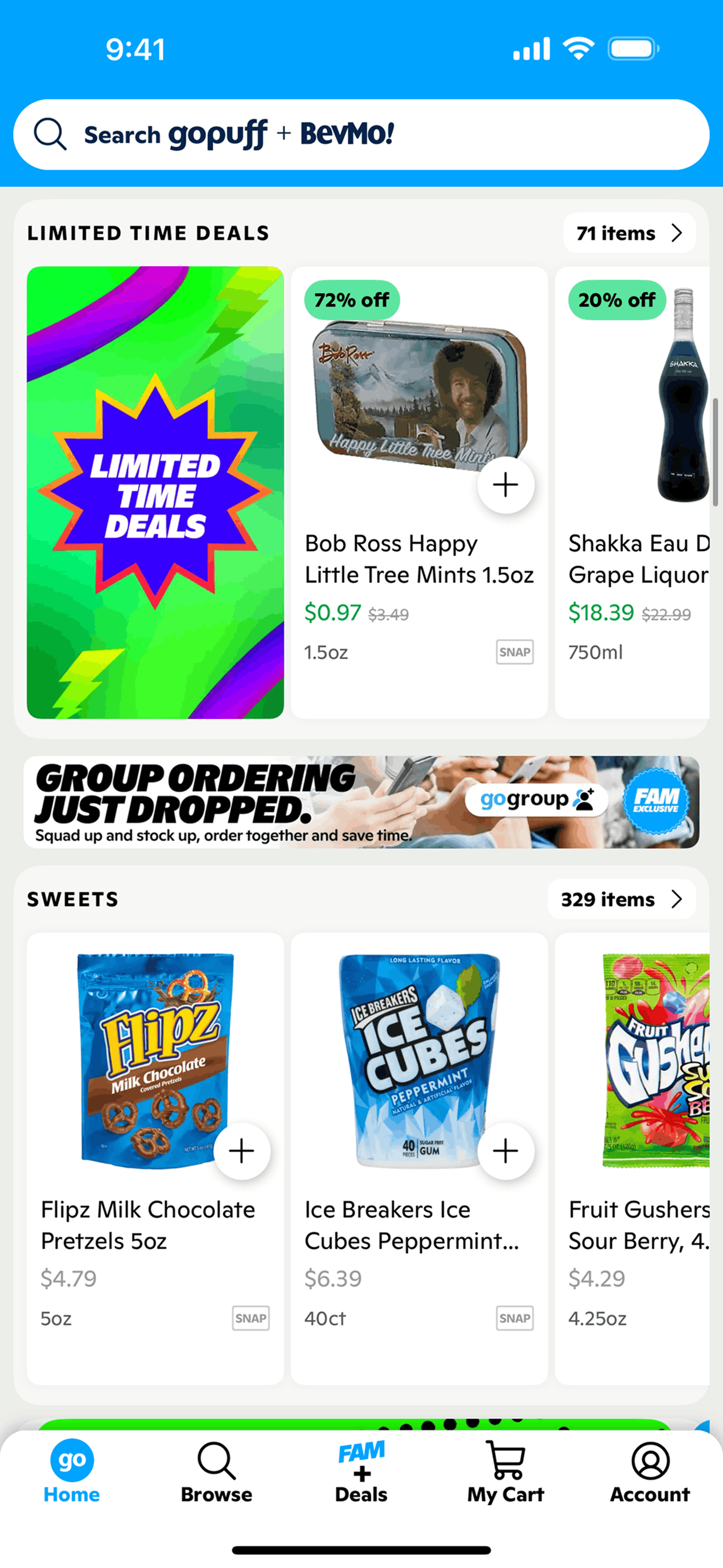 Gopuff iOS Shopping interface screenshot 9