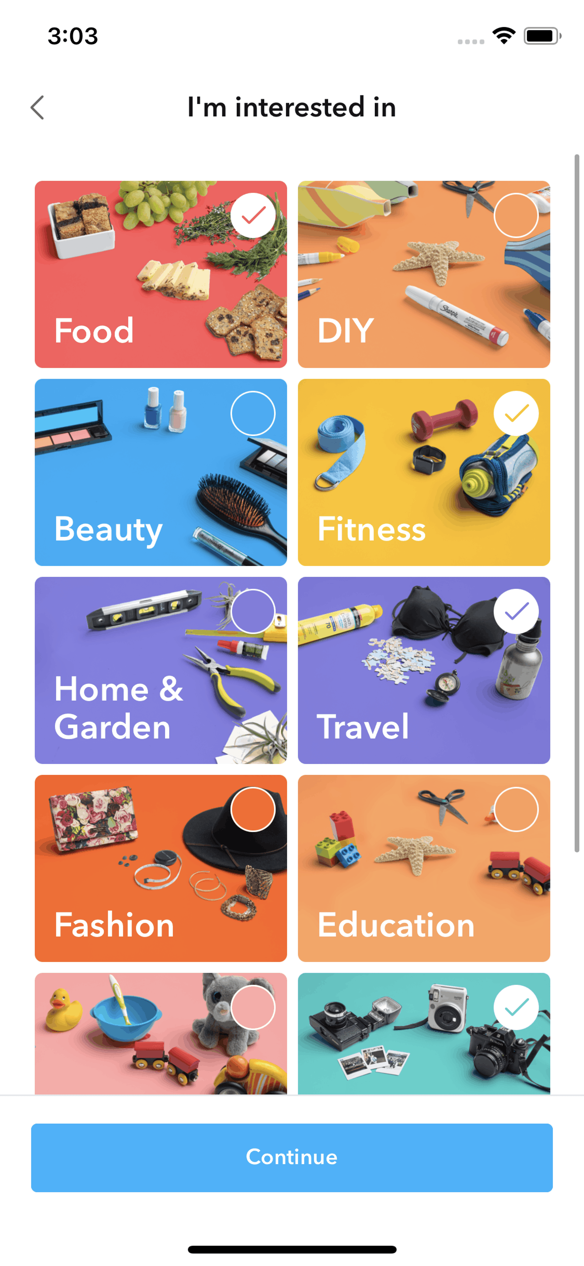 Jumprope iOS Photo & Video interface screenshot 5