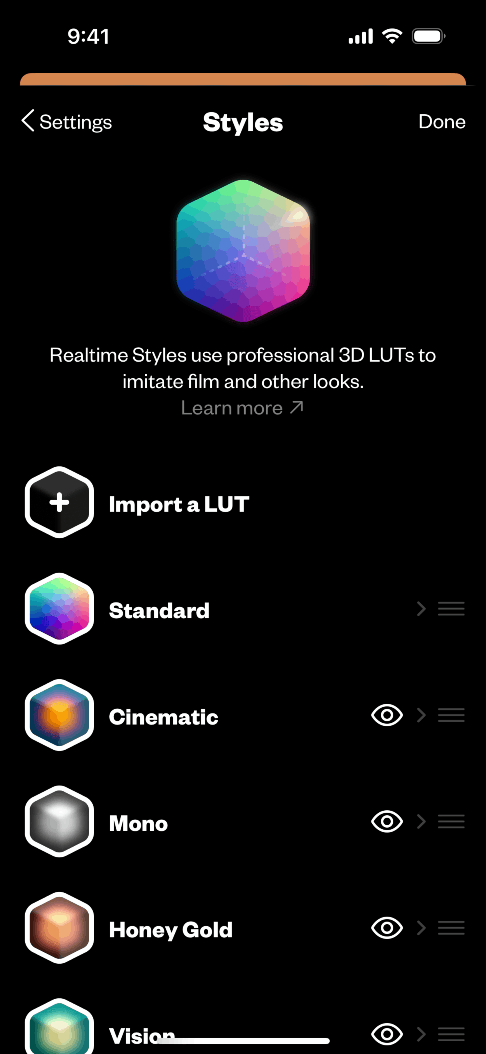 (Not Boring) Camera iOS Photo & Video interface screenshot 13
