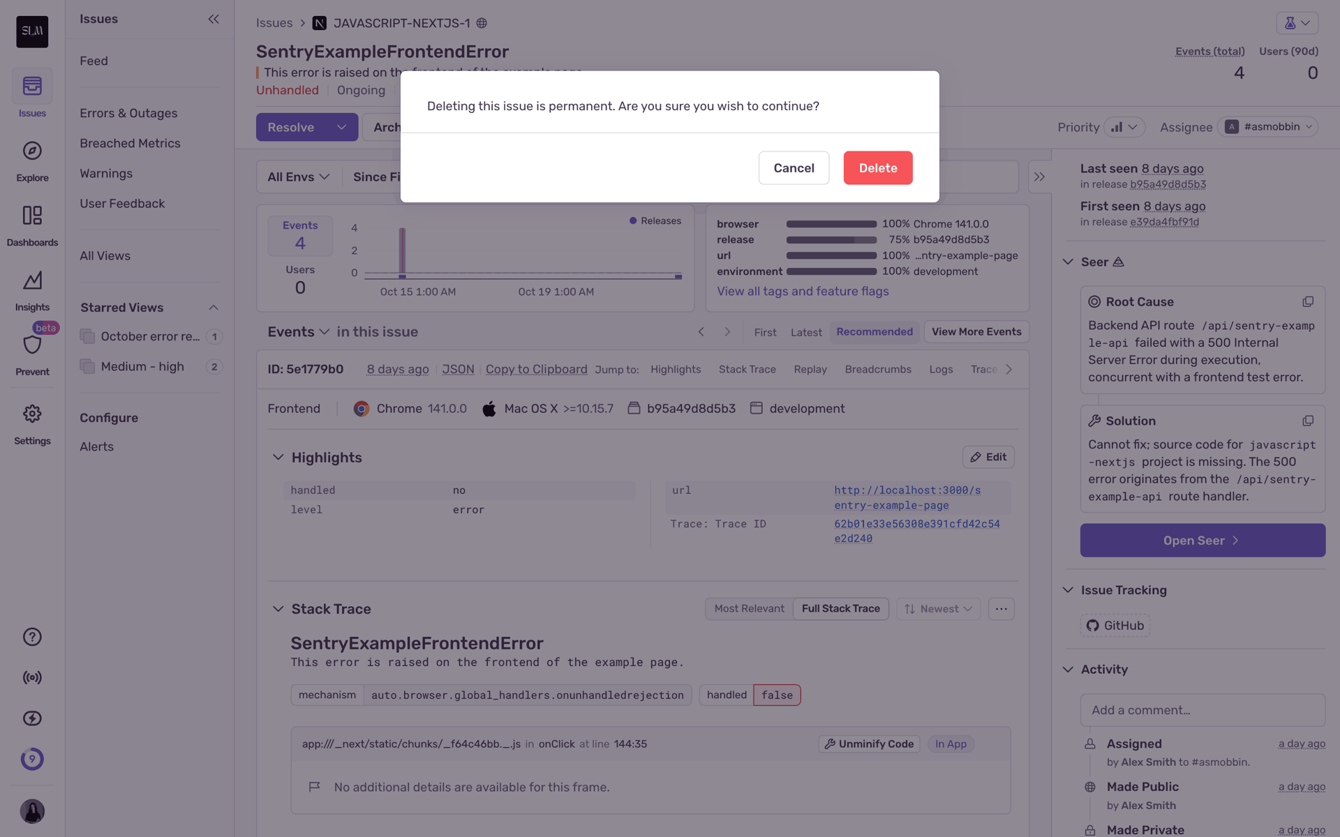 Sentry Web Developer Tools interface screenshot 18