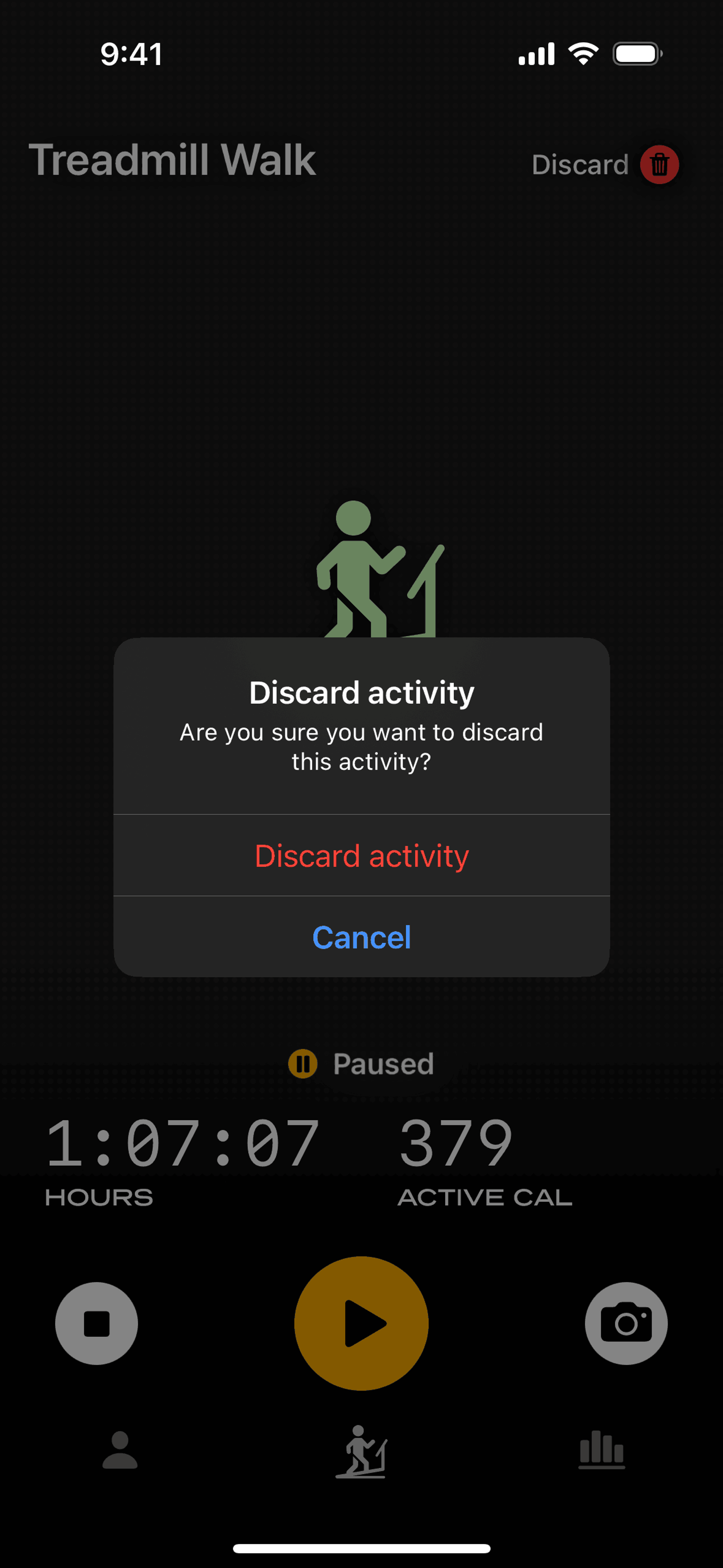 Any Distance iOS Health & Fitness interface screenshot 22