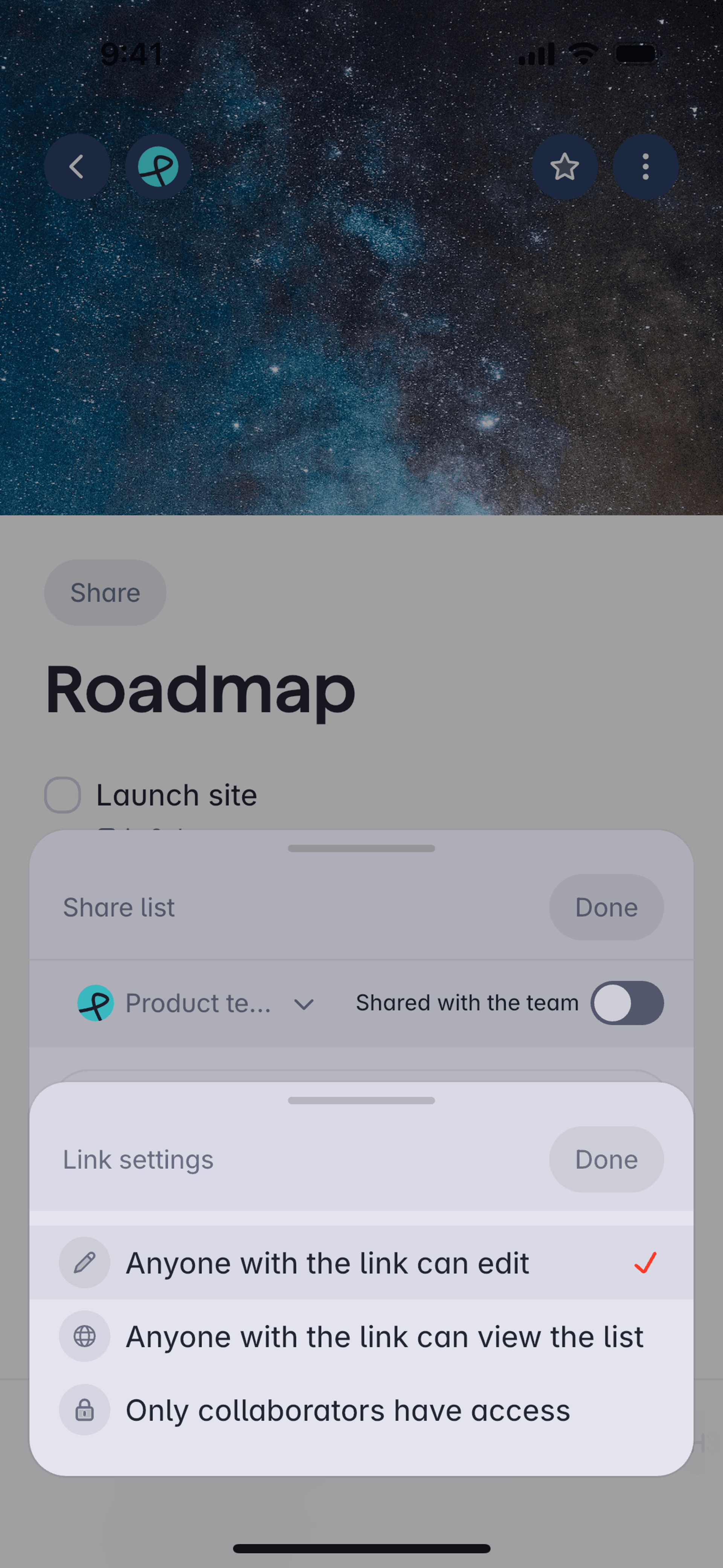 Superlist iOS Productivity interface screenshot 11