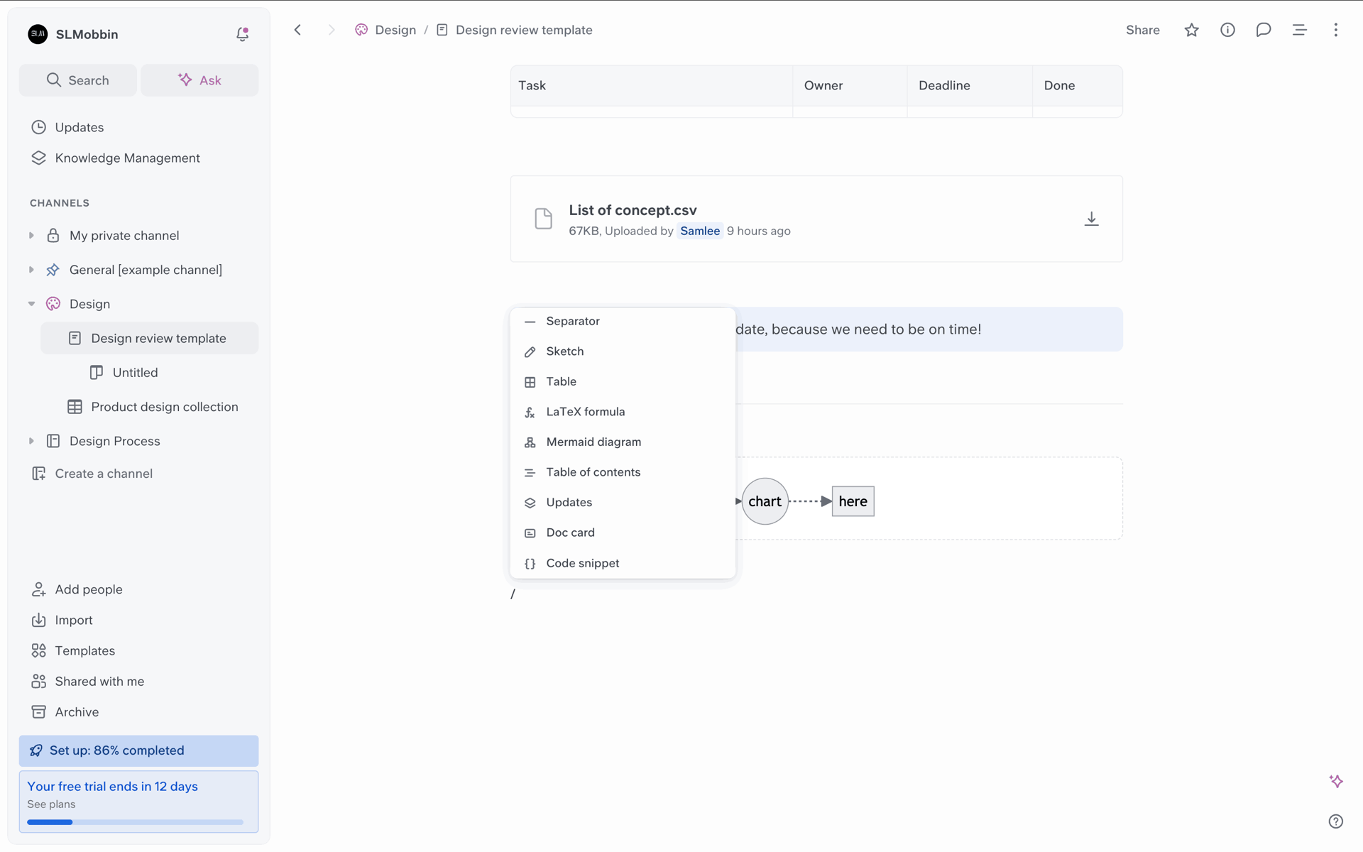 Slite Web Productivity interface screenshot 20