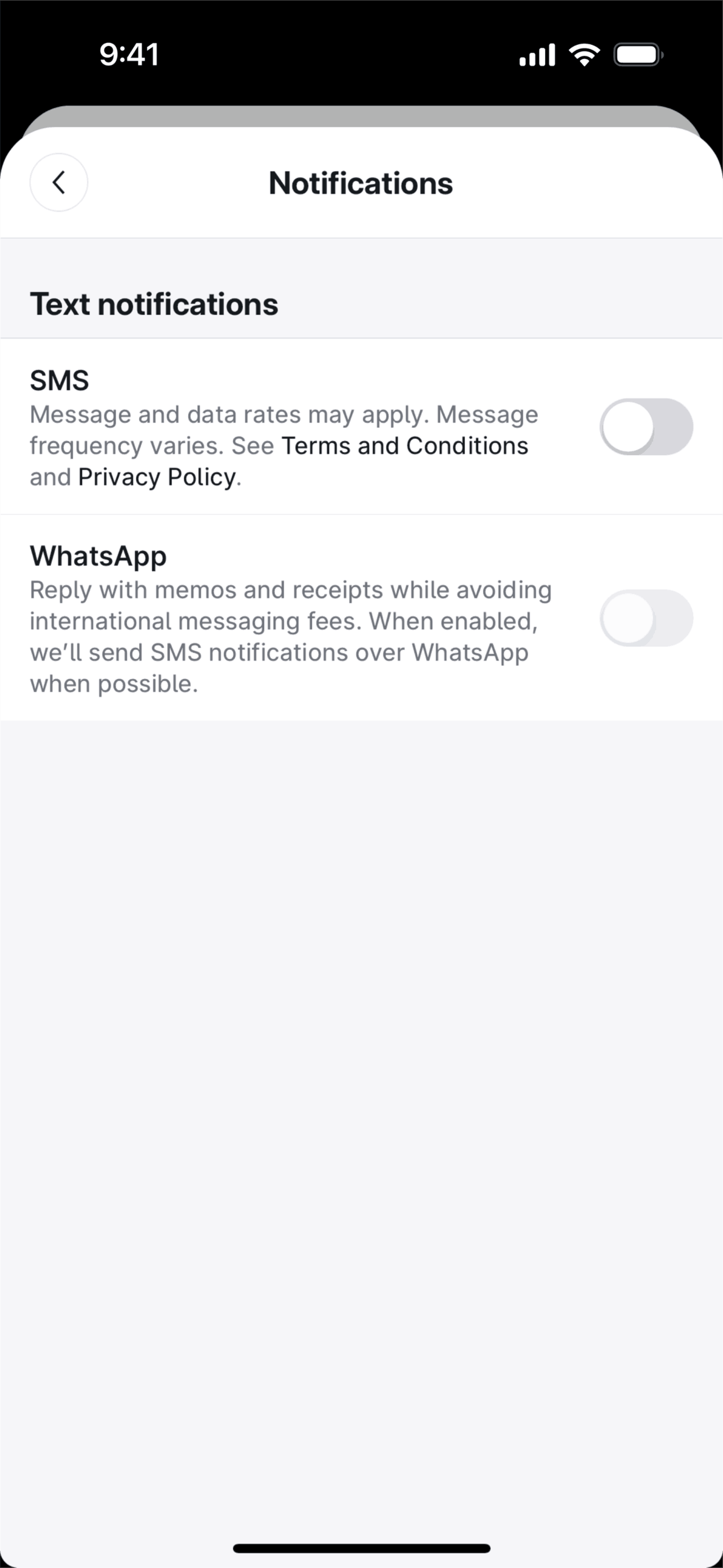 Brex iOS Business interface screenshot 12