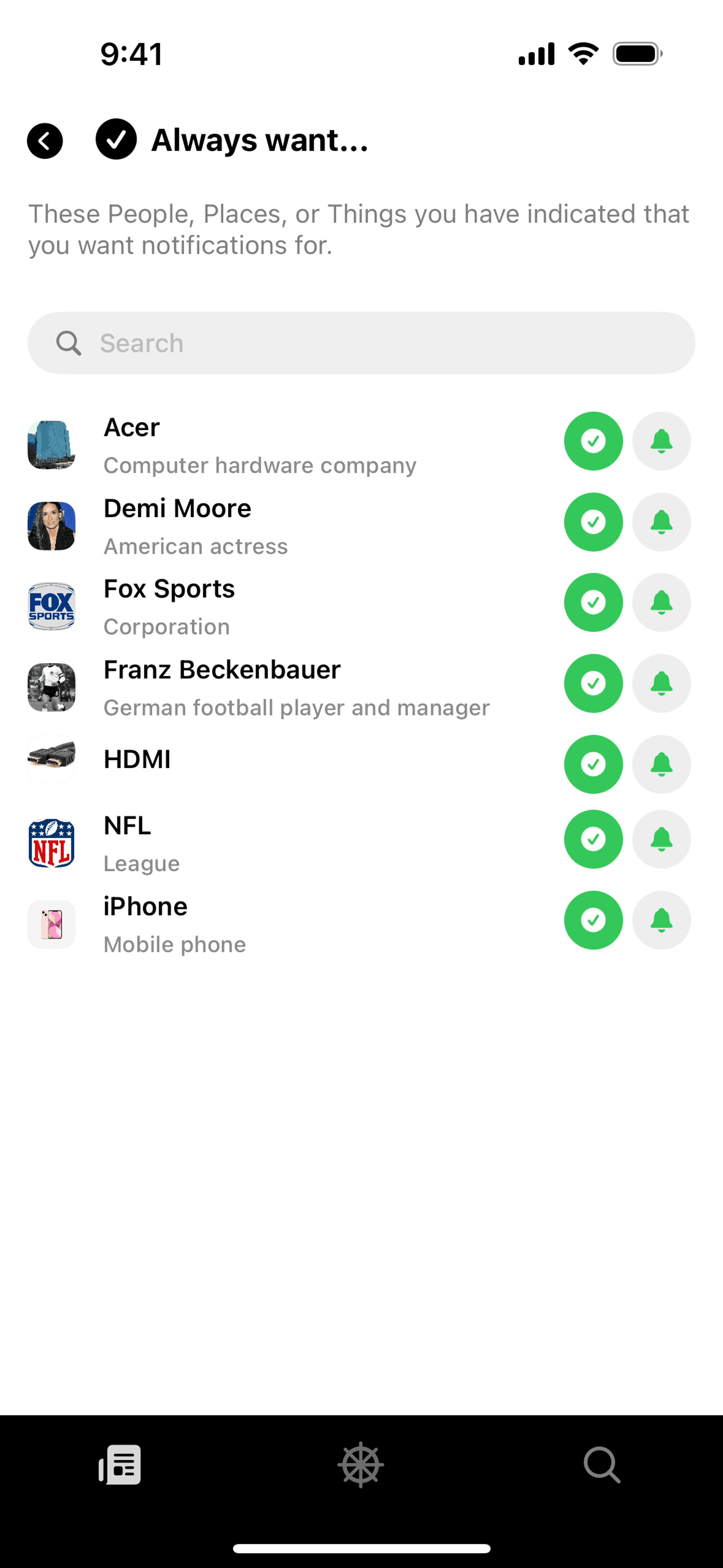 Particle News iOS AI interface screenshot 24