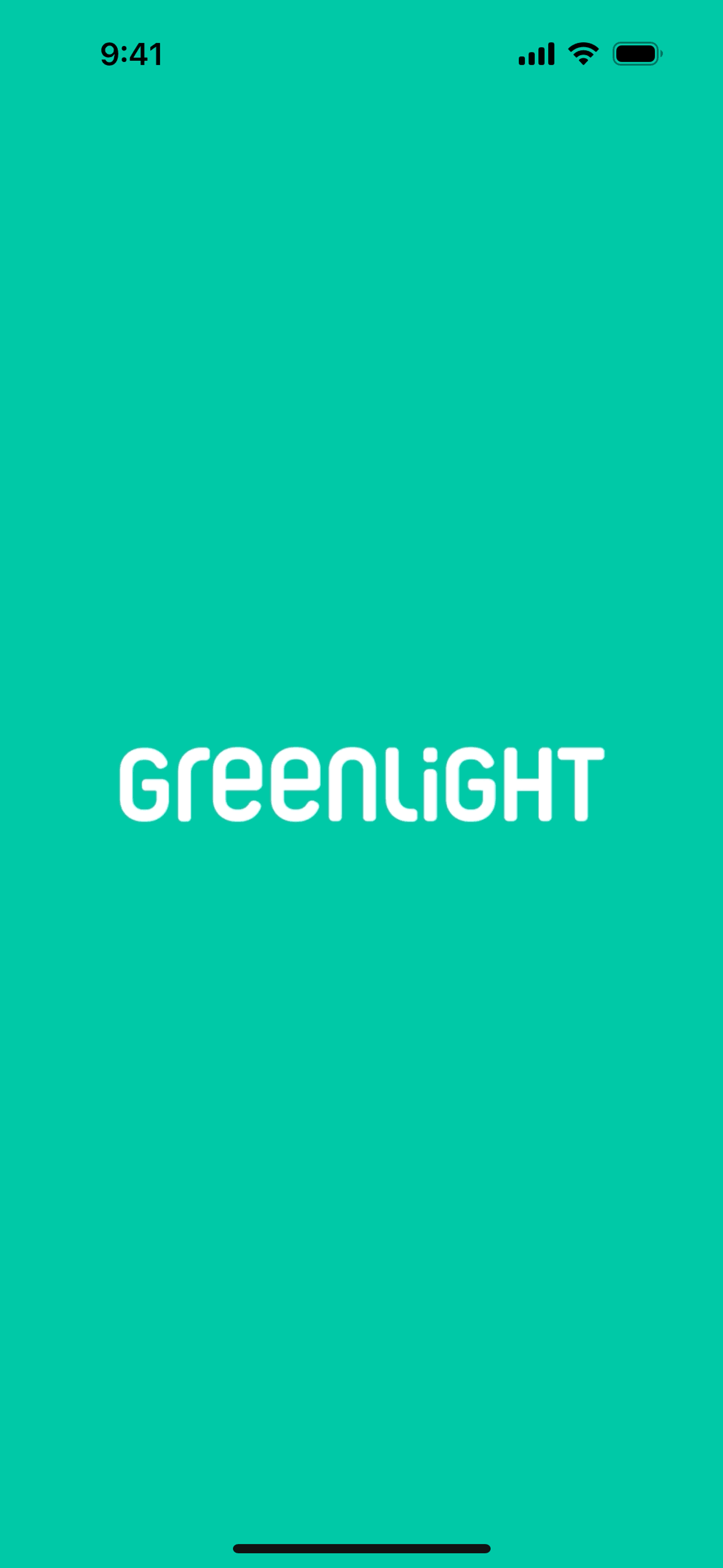 Greenlight iOS Finance interface screenshot 1