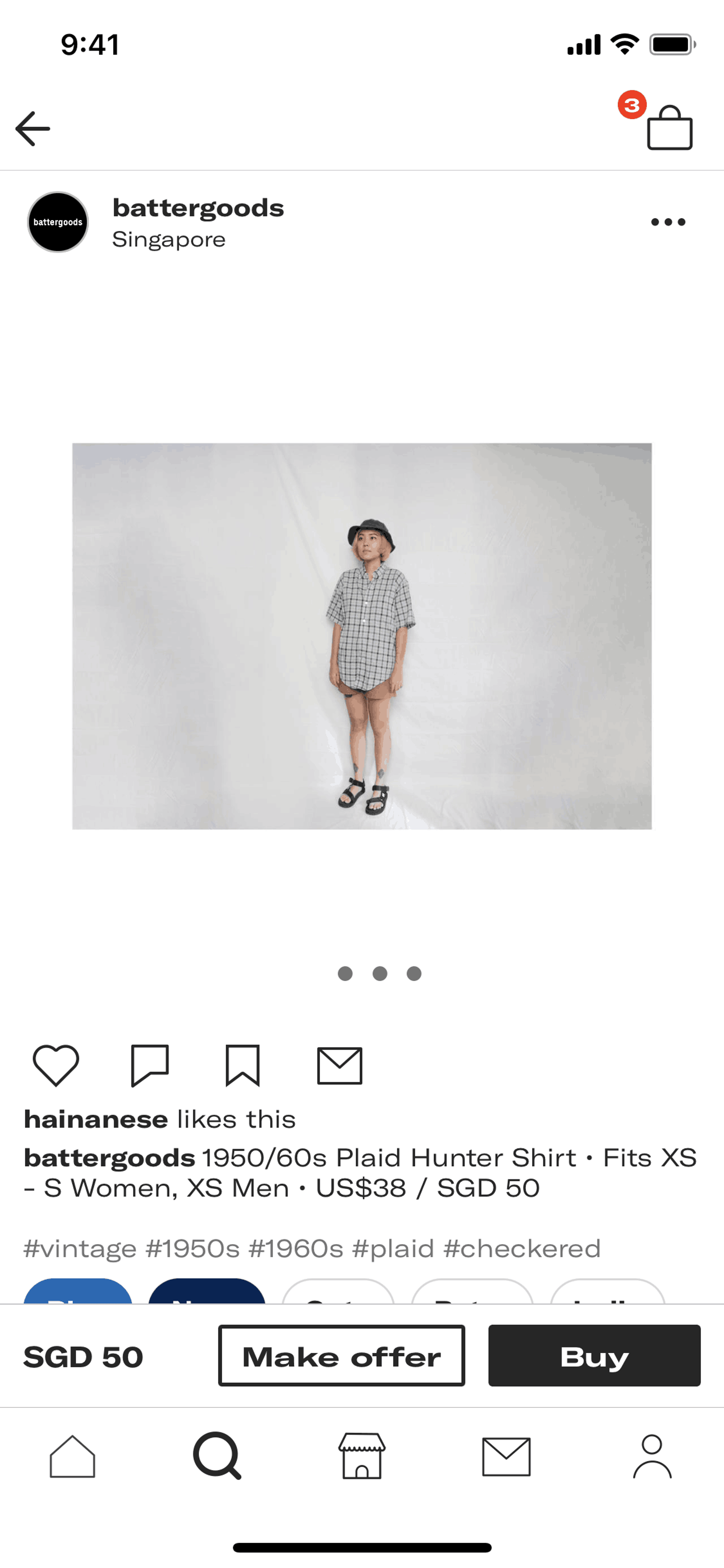 Depop iOS Shopping interface screenshot 6