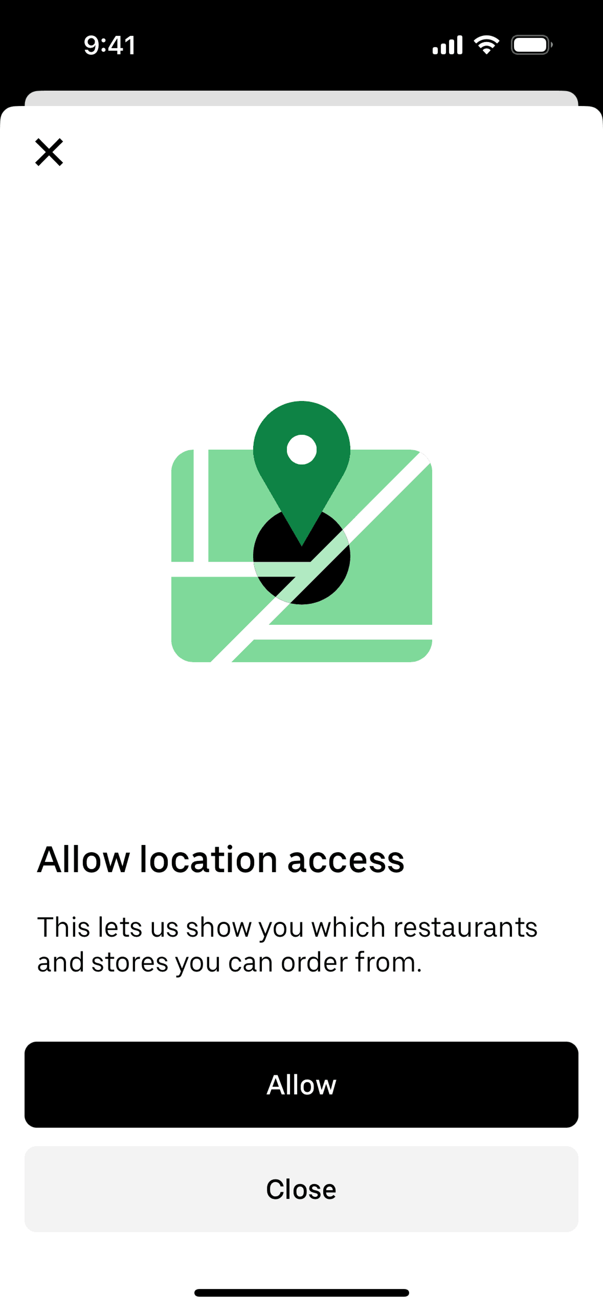 Uber Eats iOS Food & Drink interface screenshot 16
