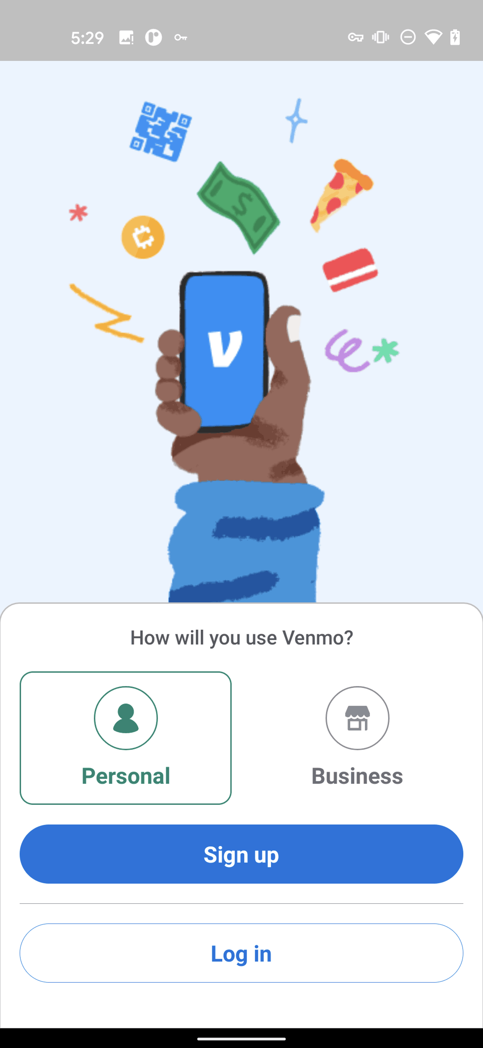 Venmo Android Finance interface screenshot 2