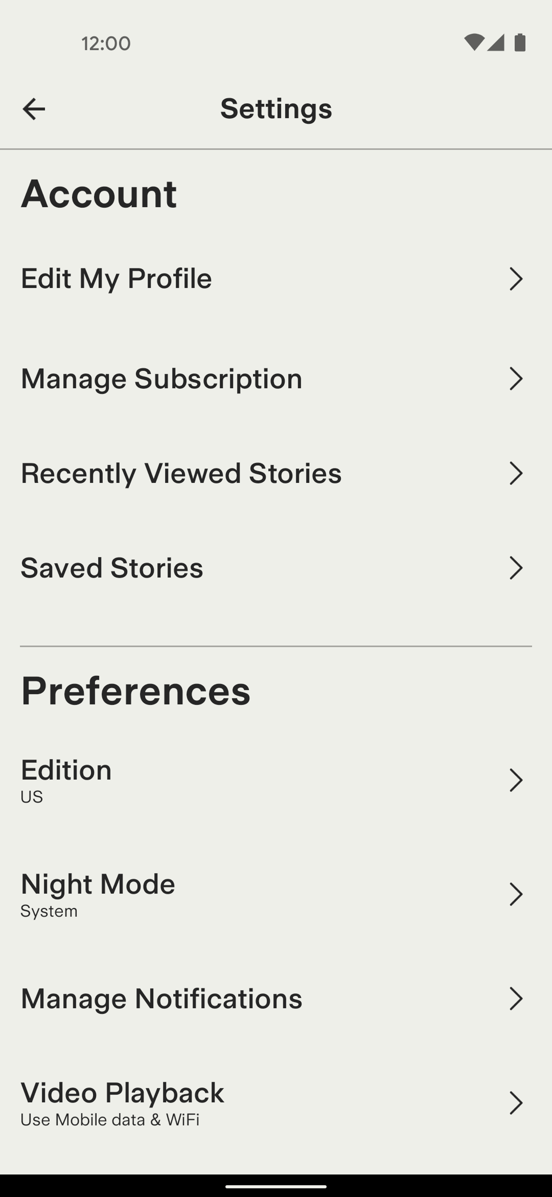 Ground News Android News interface screenshot 14