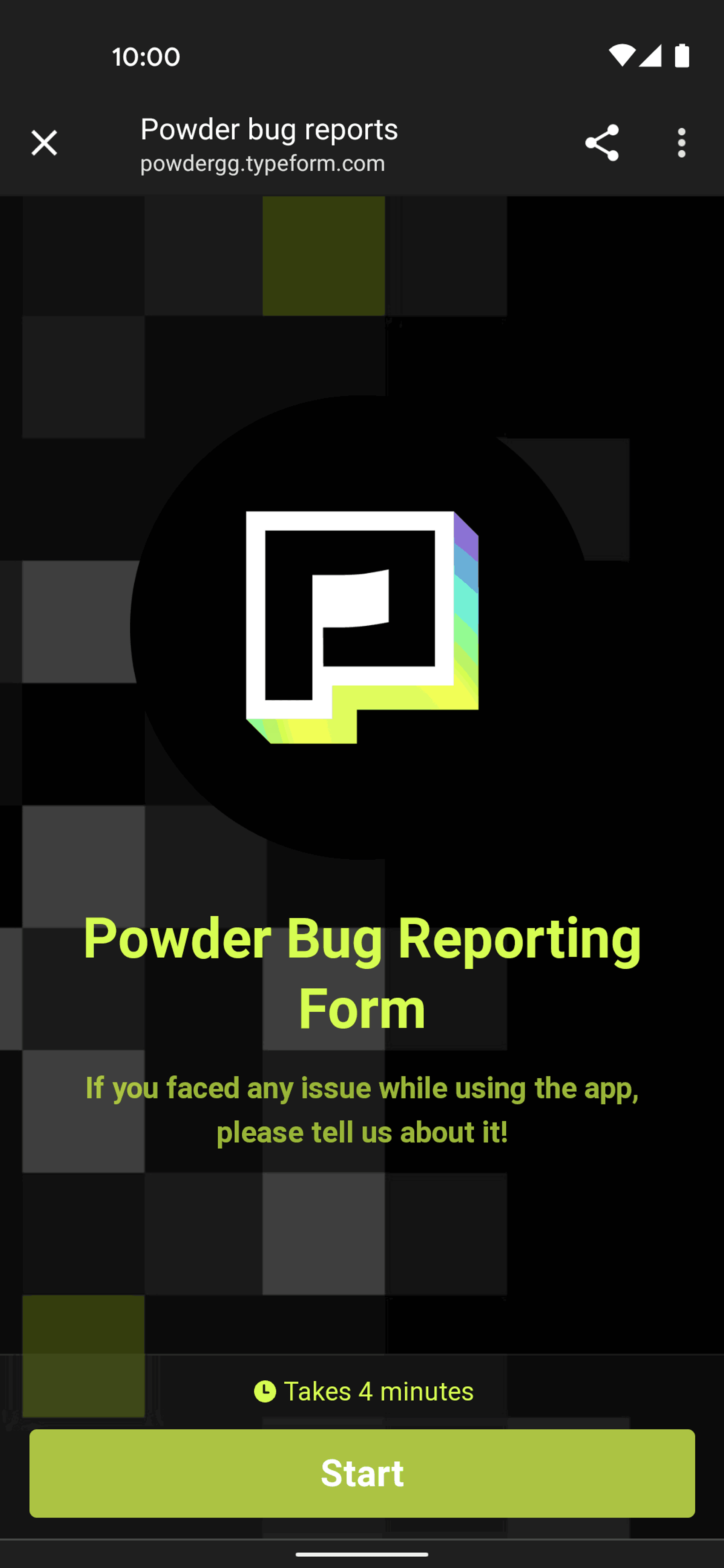 Powder Android Social Networking interface screenshot 17