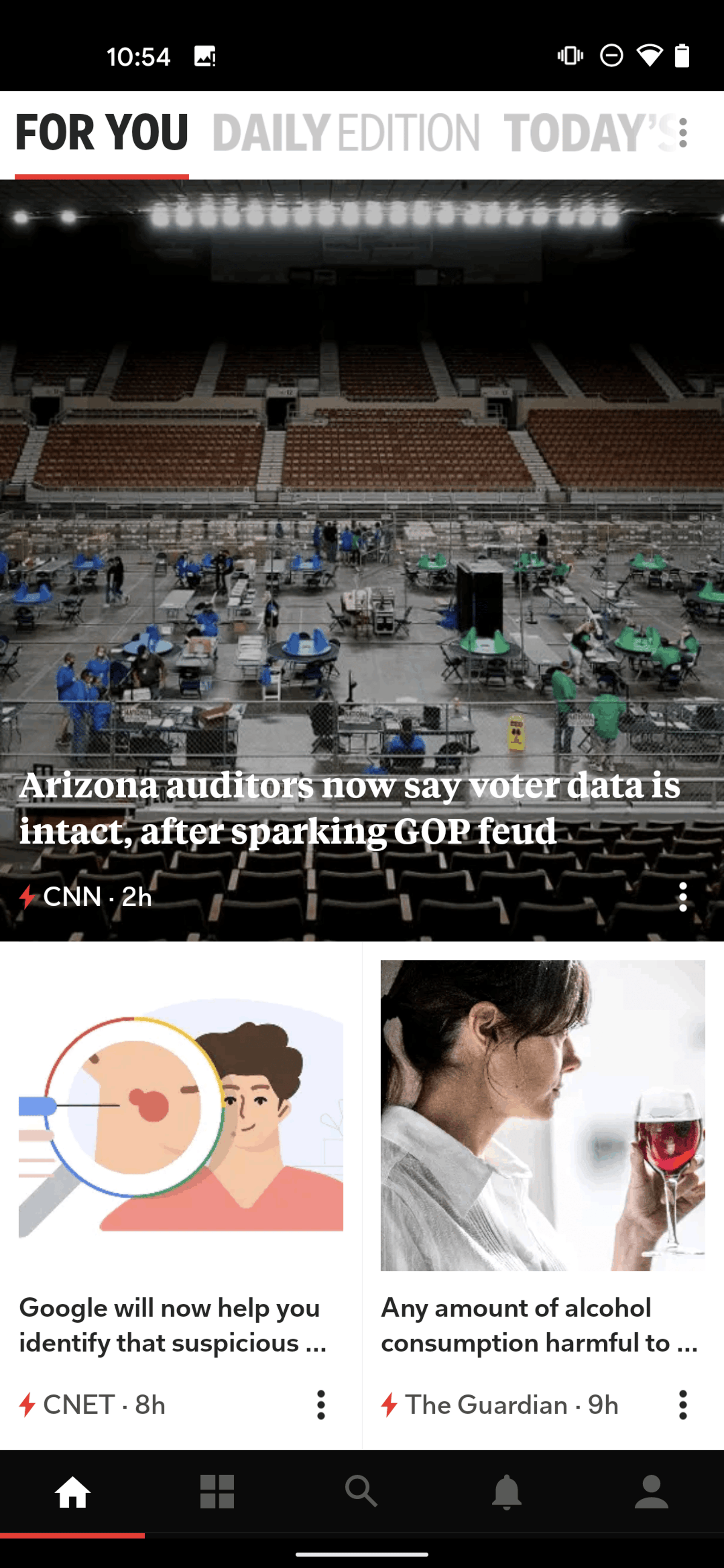 Flipboard Android News interface screenshot 15