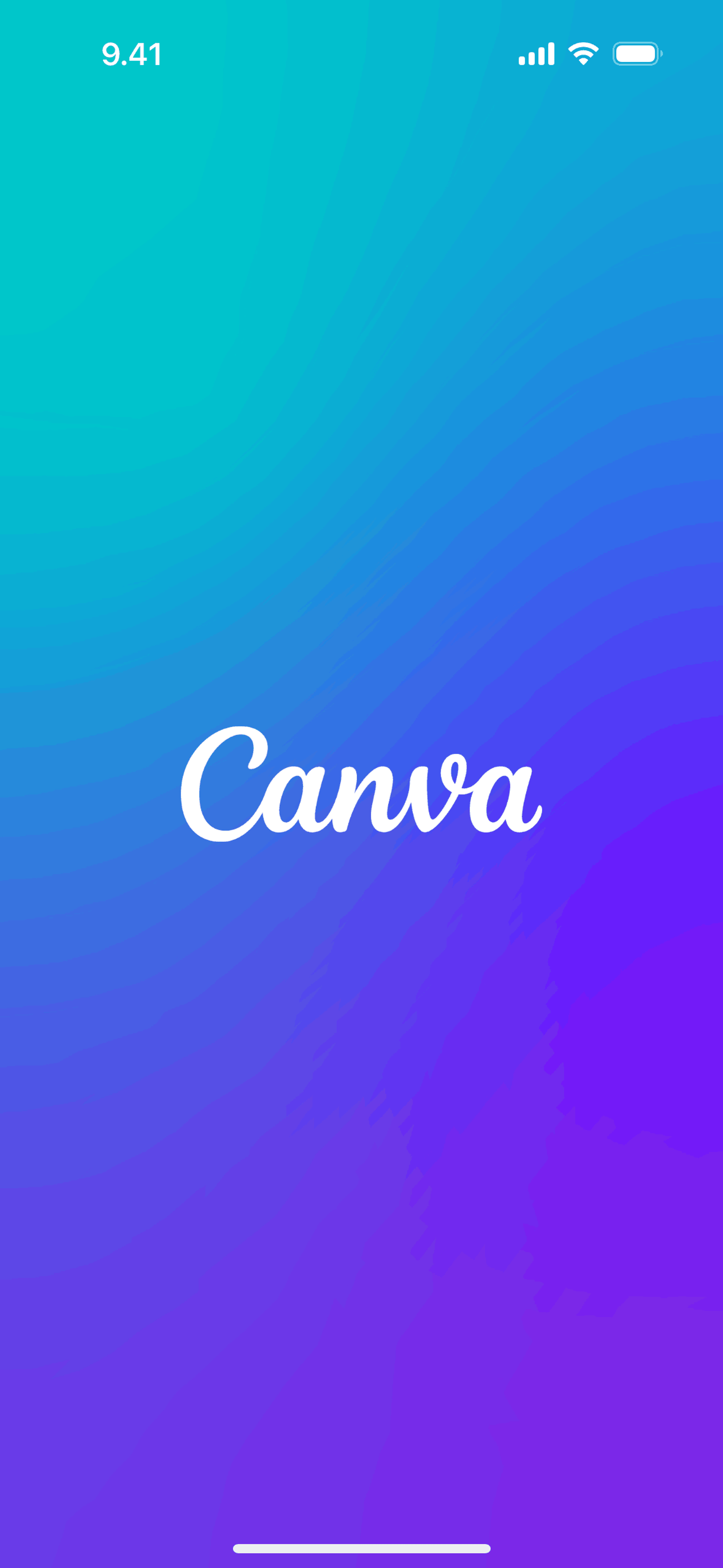 Canva iOS Photo & Video interface screenshot 1
