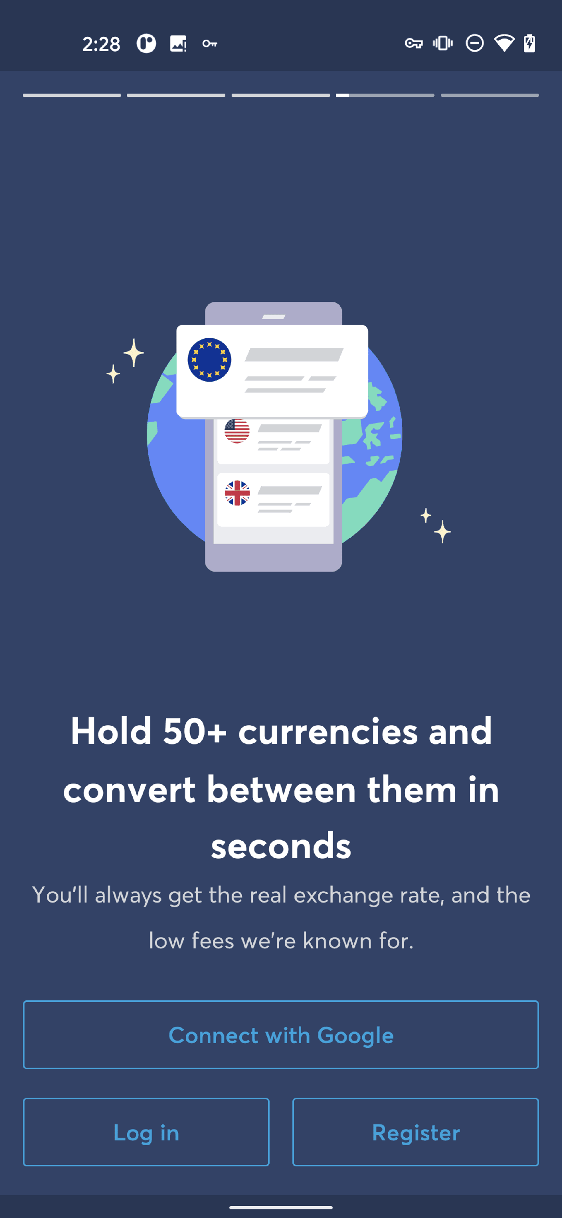 Wise Android Finance interface screenshot 5