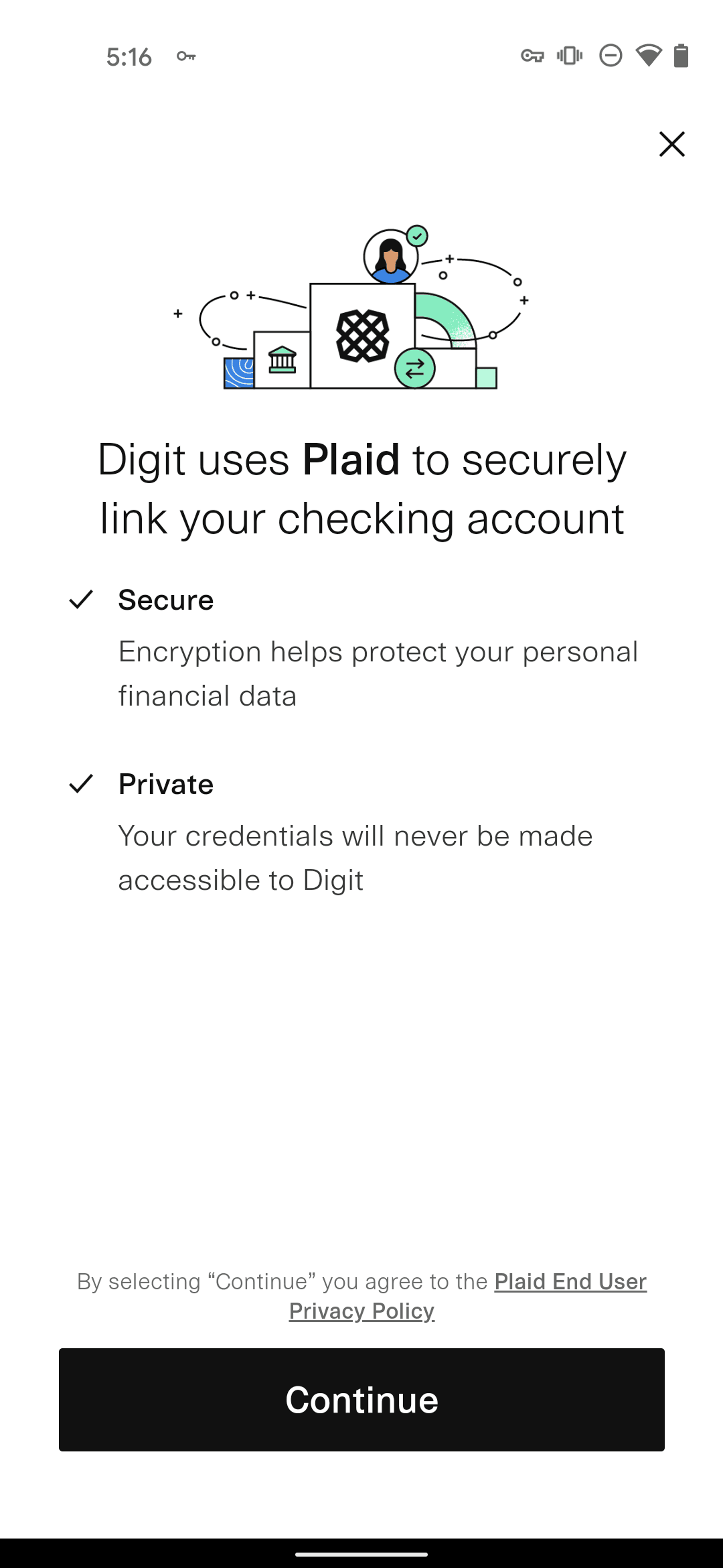 Digit Android Finance interface screenshot 8
