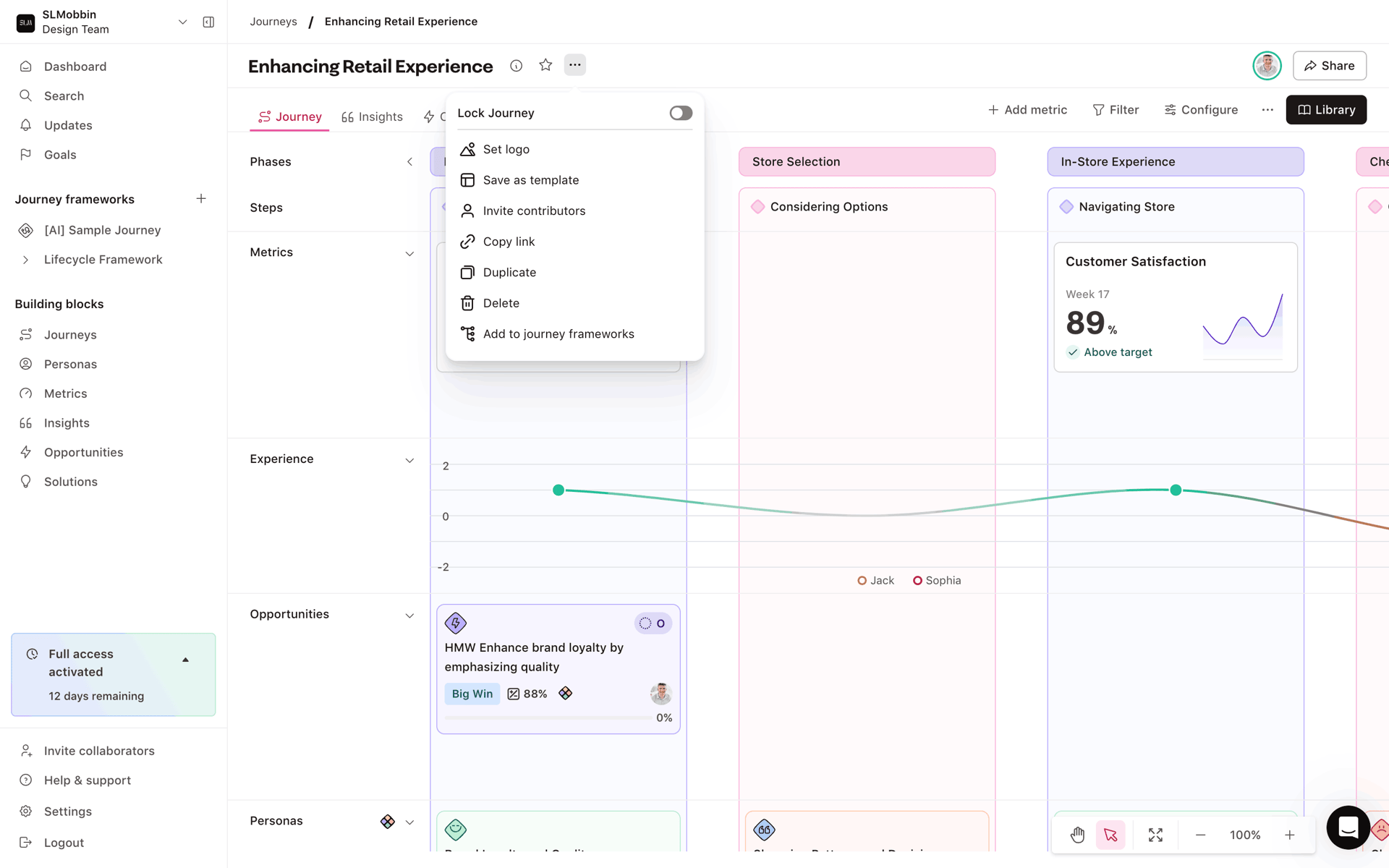 TheyDo Web Business interface screenshot 9