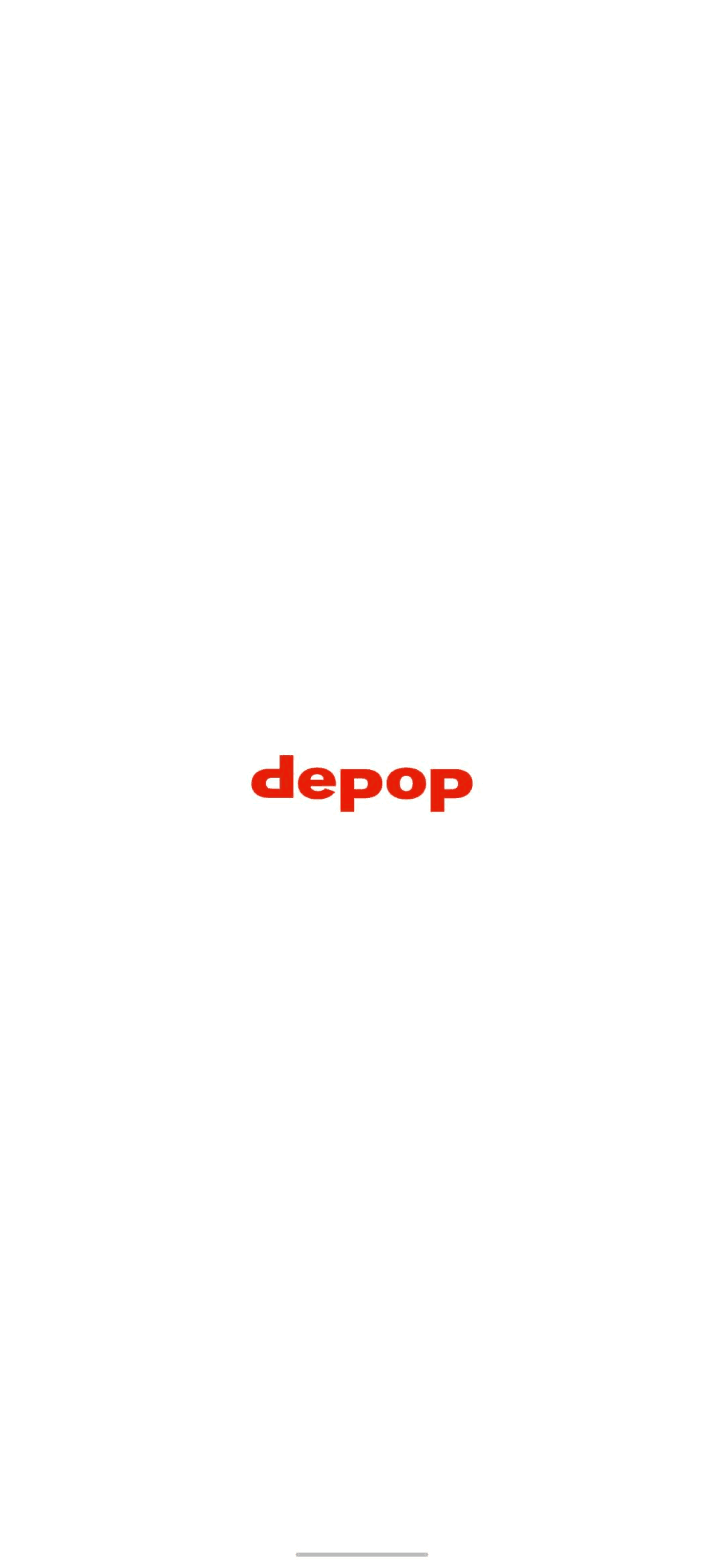 Depop Android Shopping interface screenshot 1
