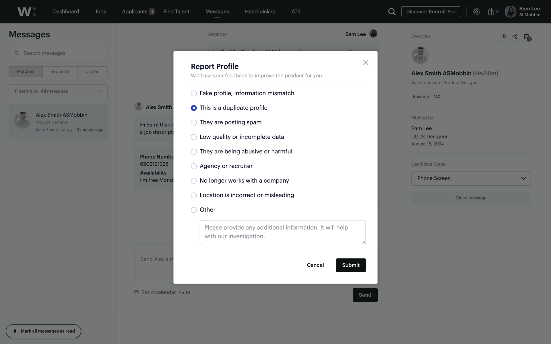 Wellfound Web Jobs & Recruitment interface screenshot 15