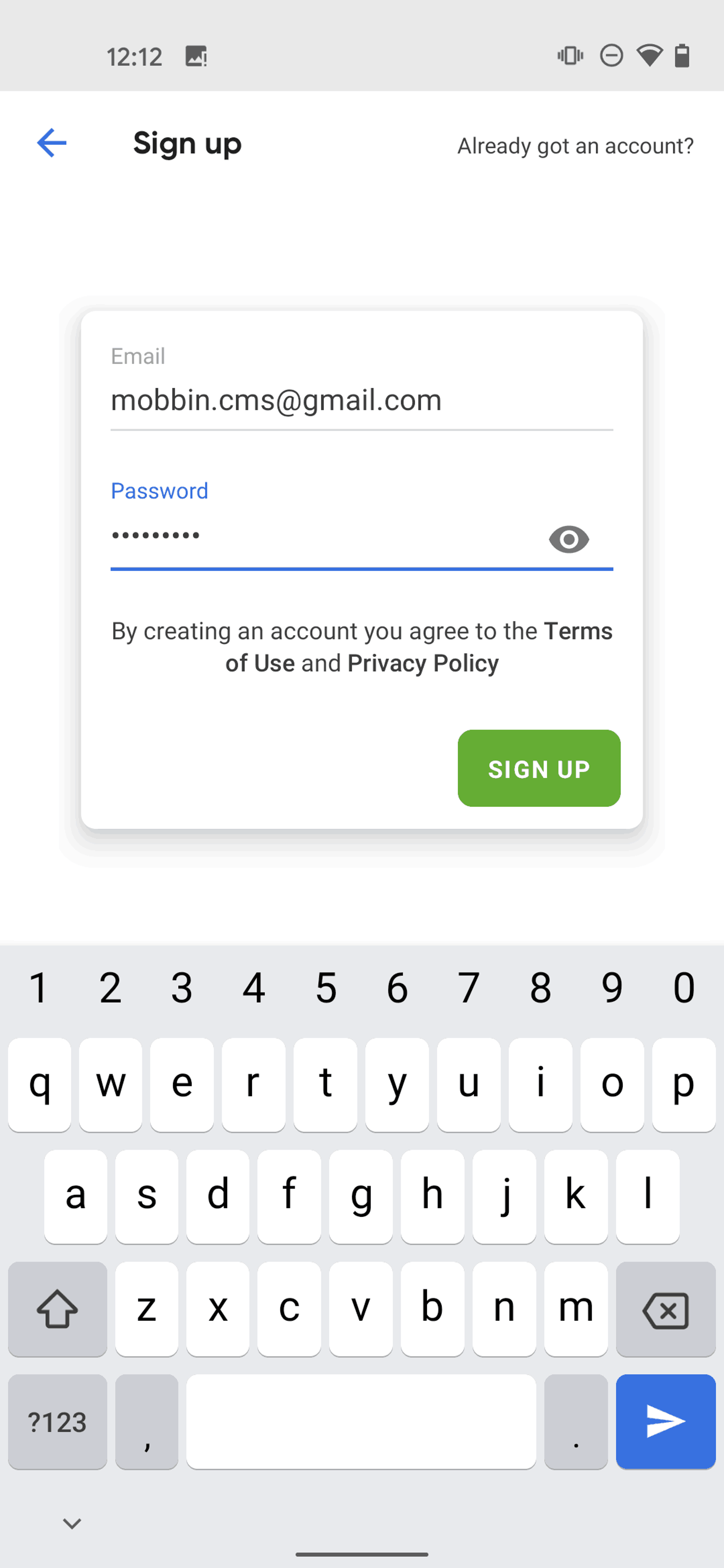 SeatGeek Android Entertainment interface screenshot 7