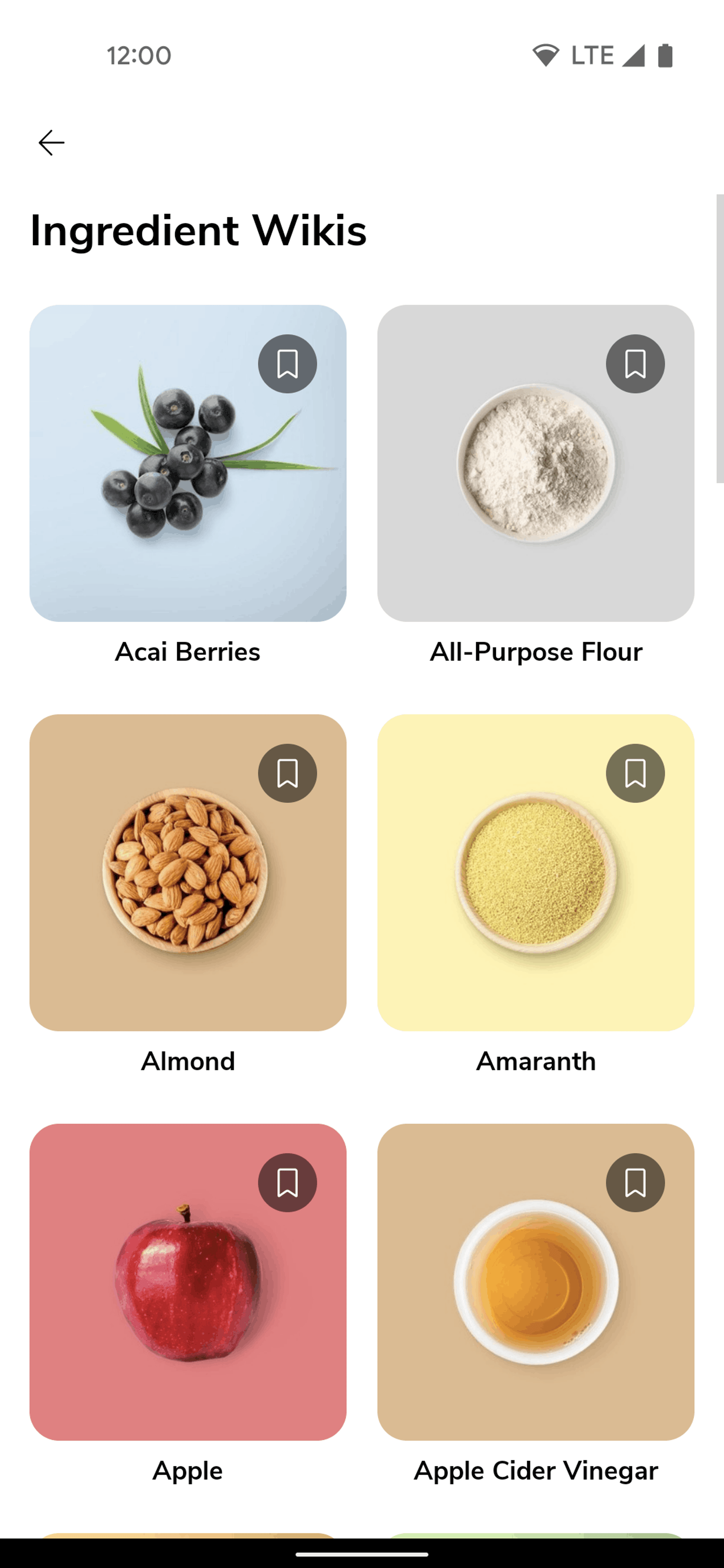 SideChef Android Food & Drink interface screenshot 10