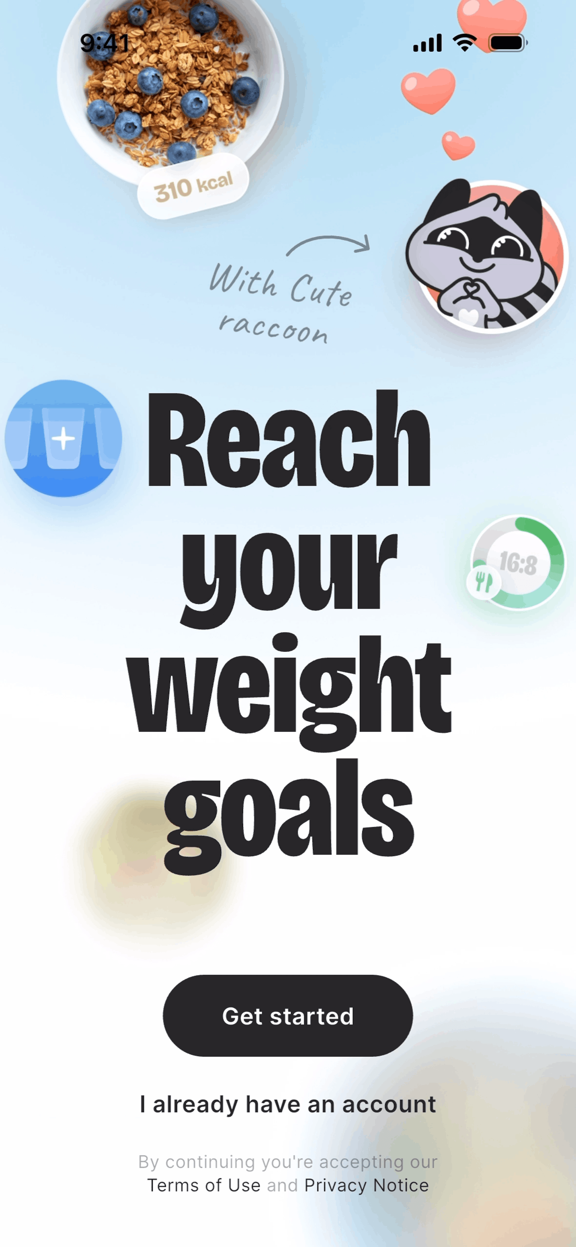 BitePal iOS Health & Fitness interface screenshot 6
