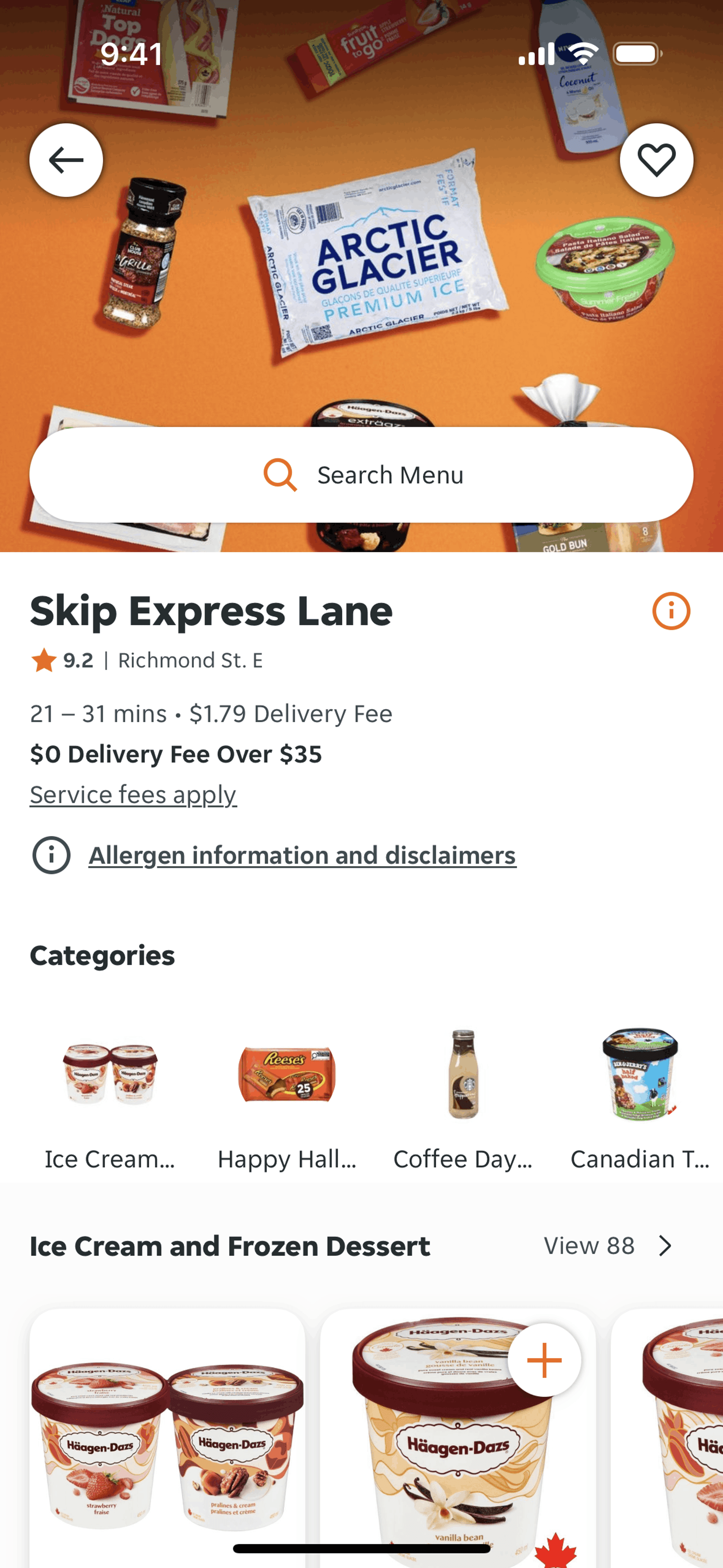 Skip iOS Food & Drink interface screenshot 19