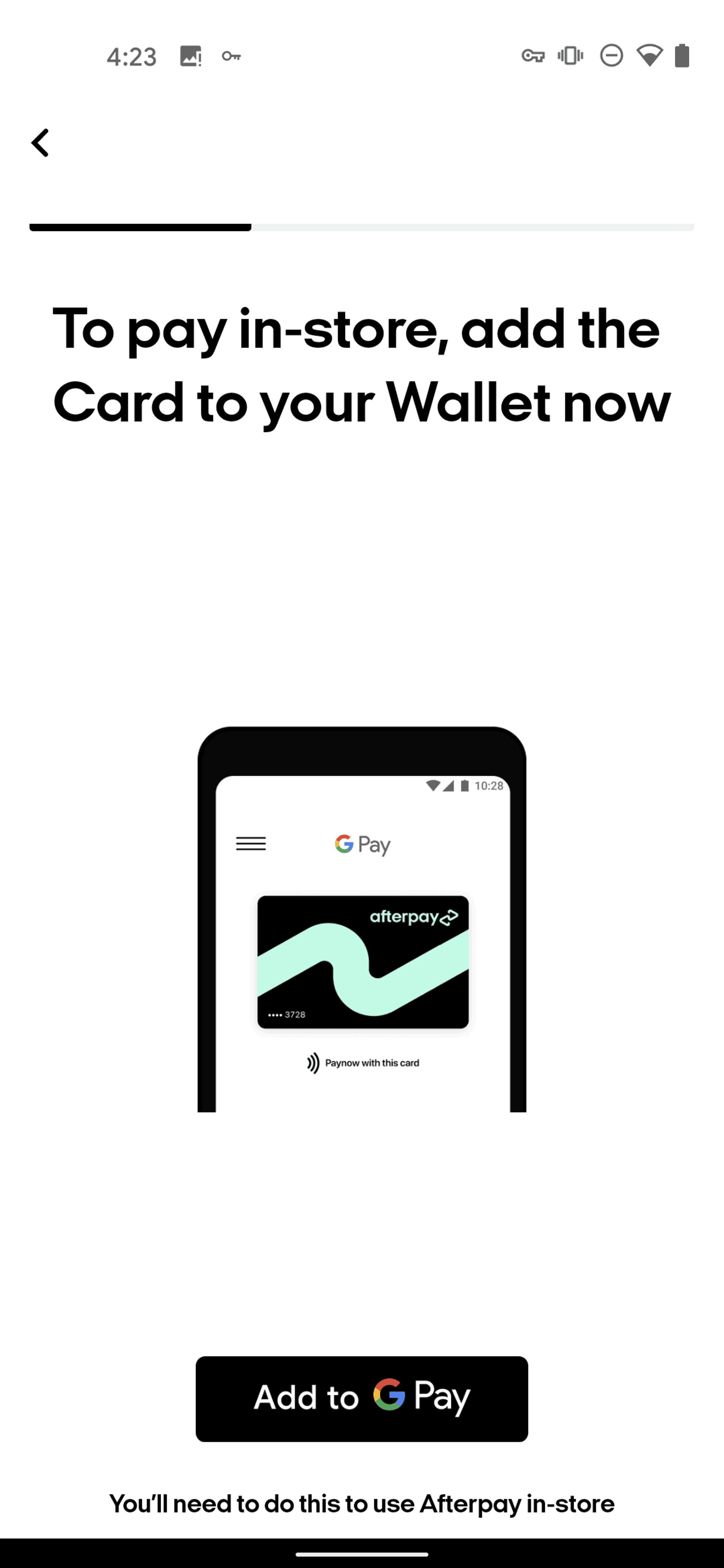 Afterpay Android Shopping interface screenshot 20