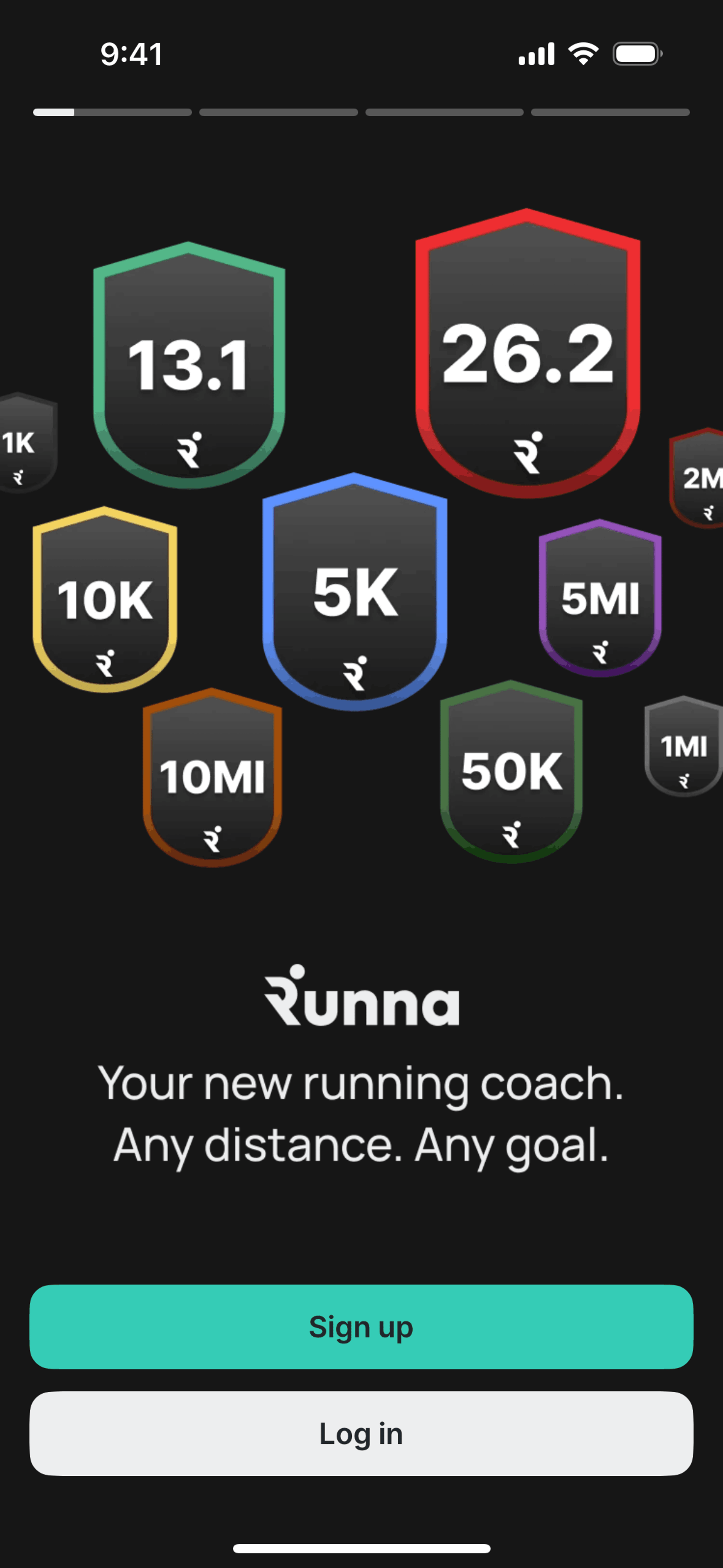 Runna iOS Health & Fitness interface screenshot 6
