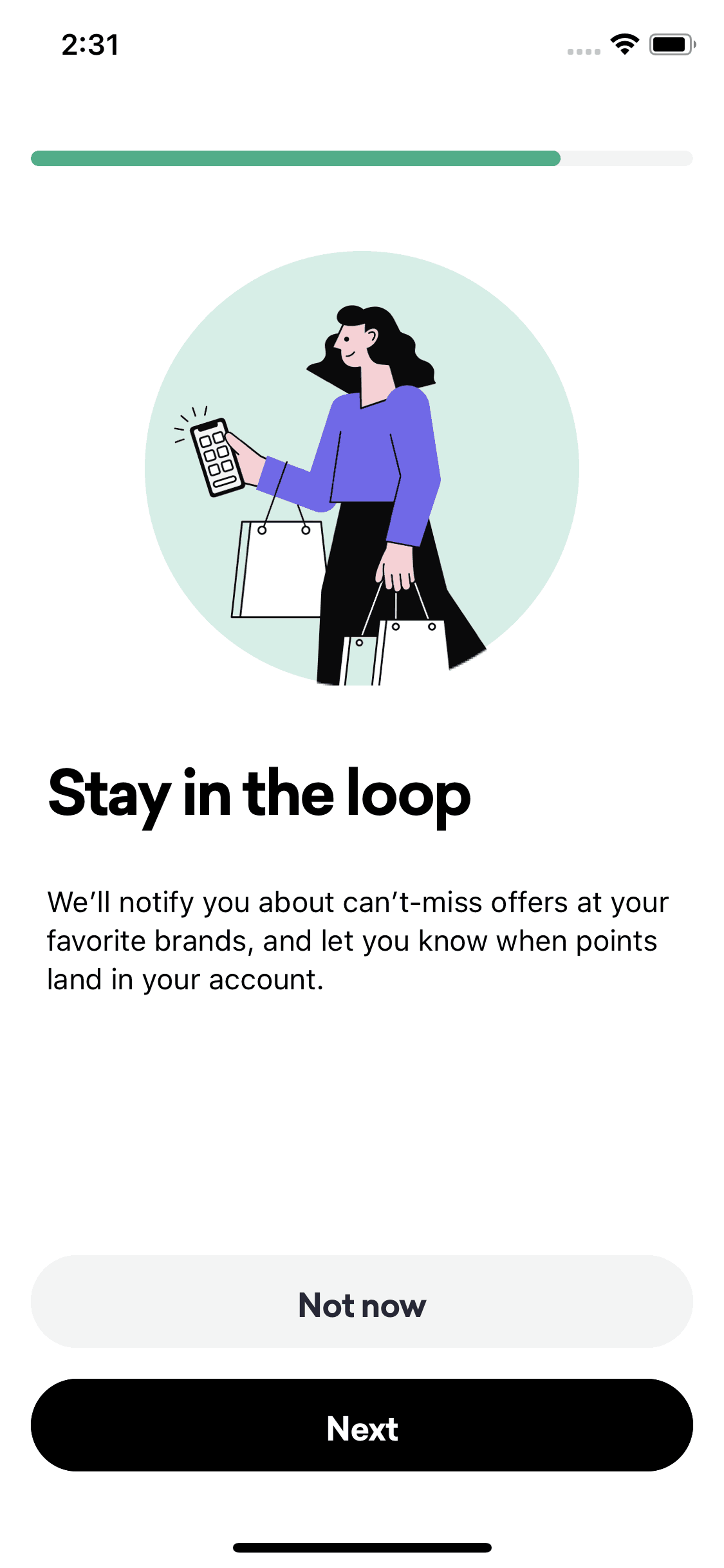 Drop iOS Lifestyle interface screenshot 10