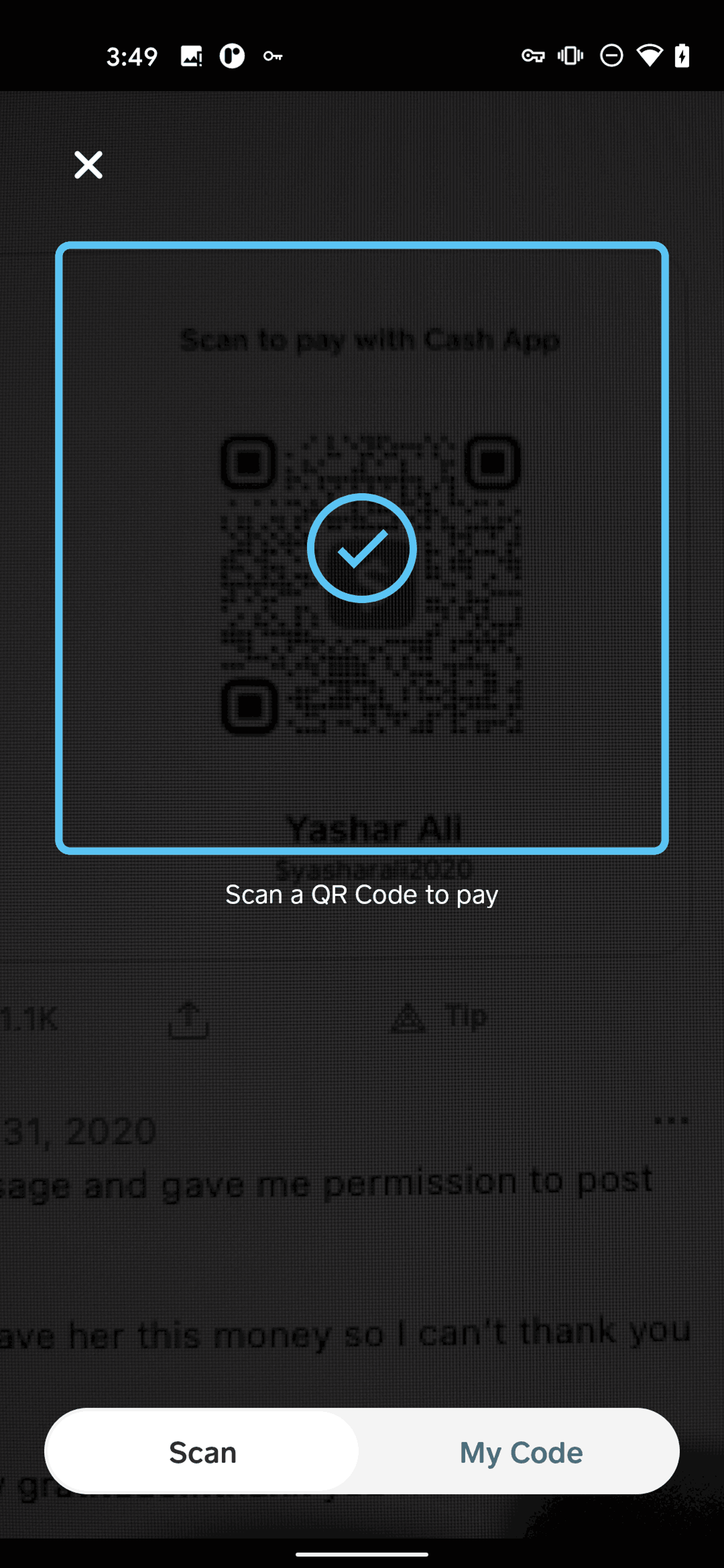 Cash App Android Finance interface screenshot 20