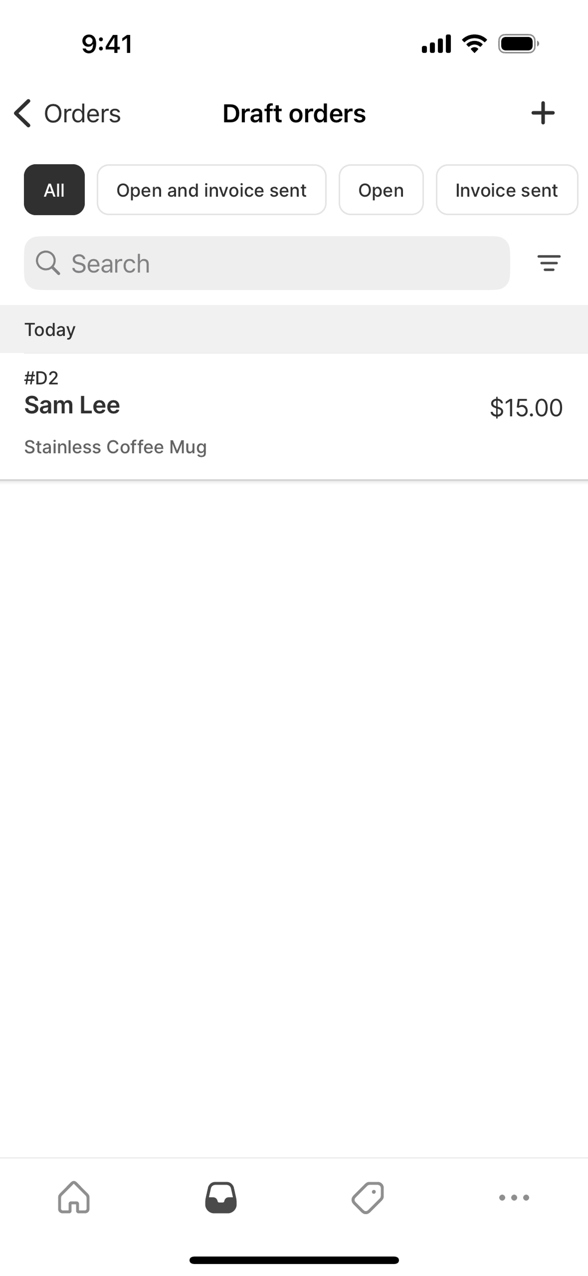 Shopify iOS Business interface screenshot 14
